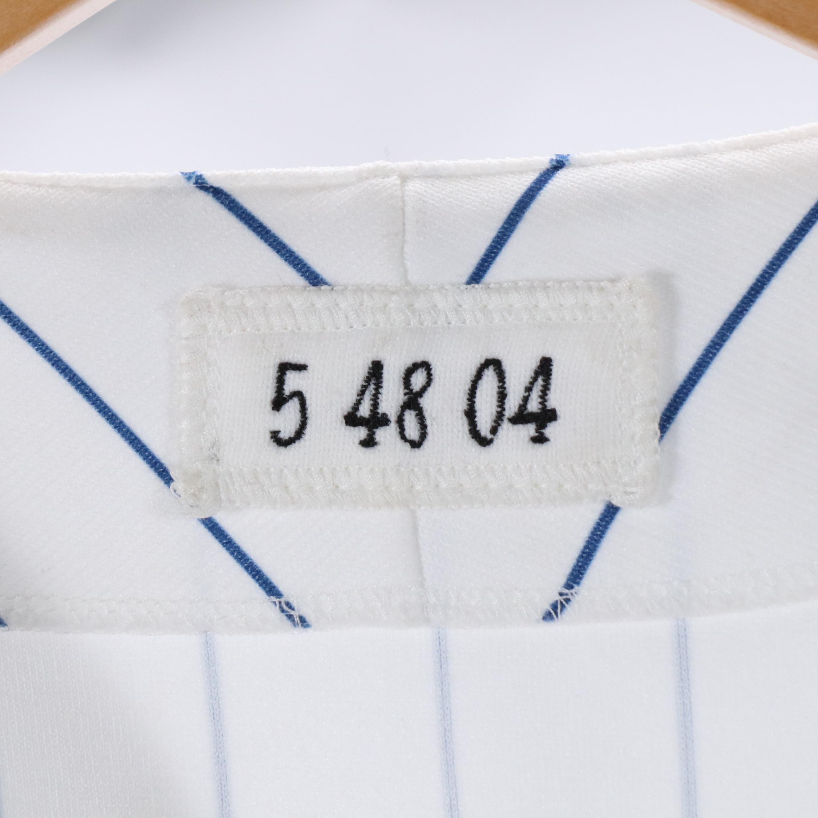 Michael Barrett Signed and Player Issued Catcher's Gear, Jersey, and More