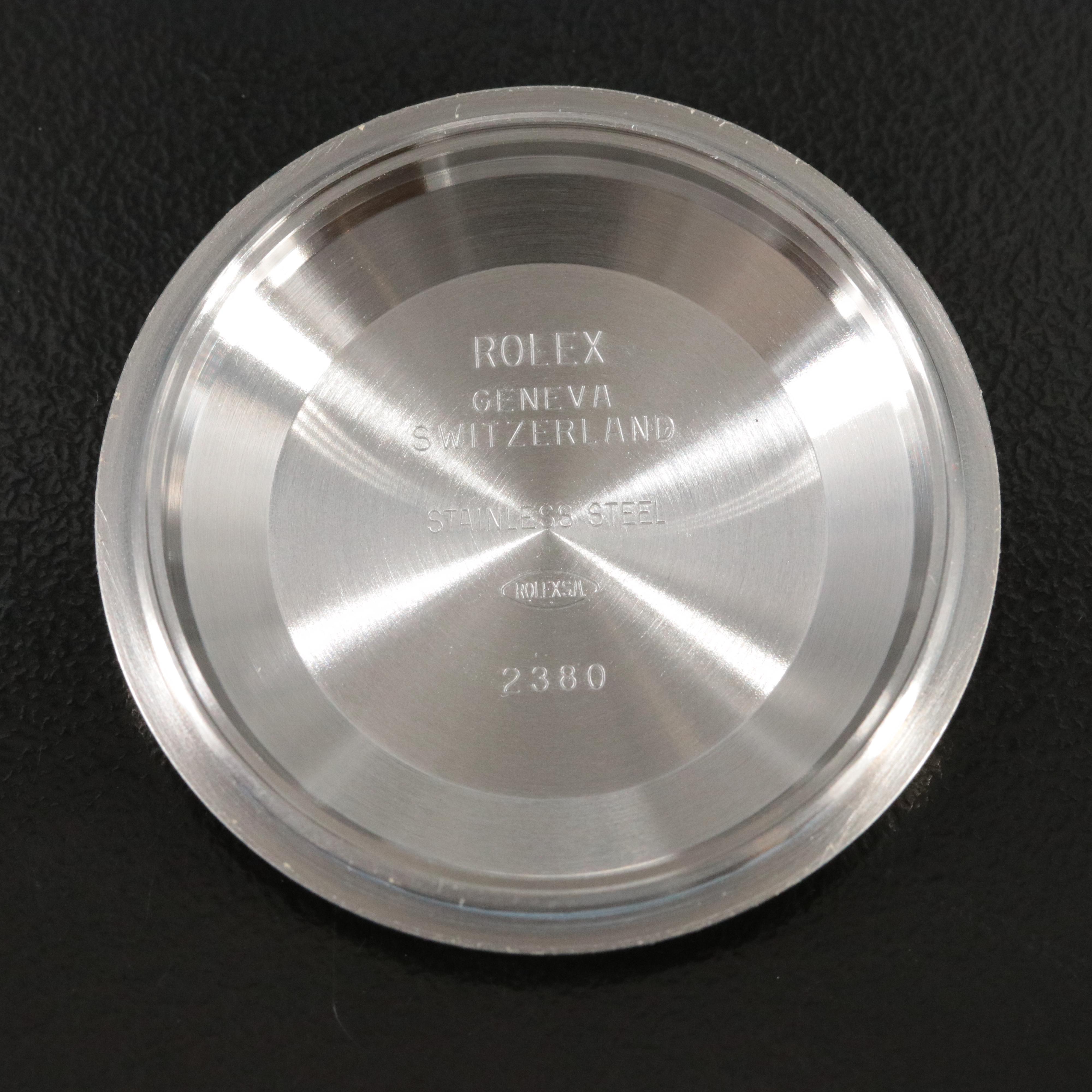 2018 Rolex Oyster Perpetual Milgauss Blue Dial with Green Sapphire Crystal Watch