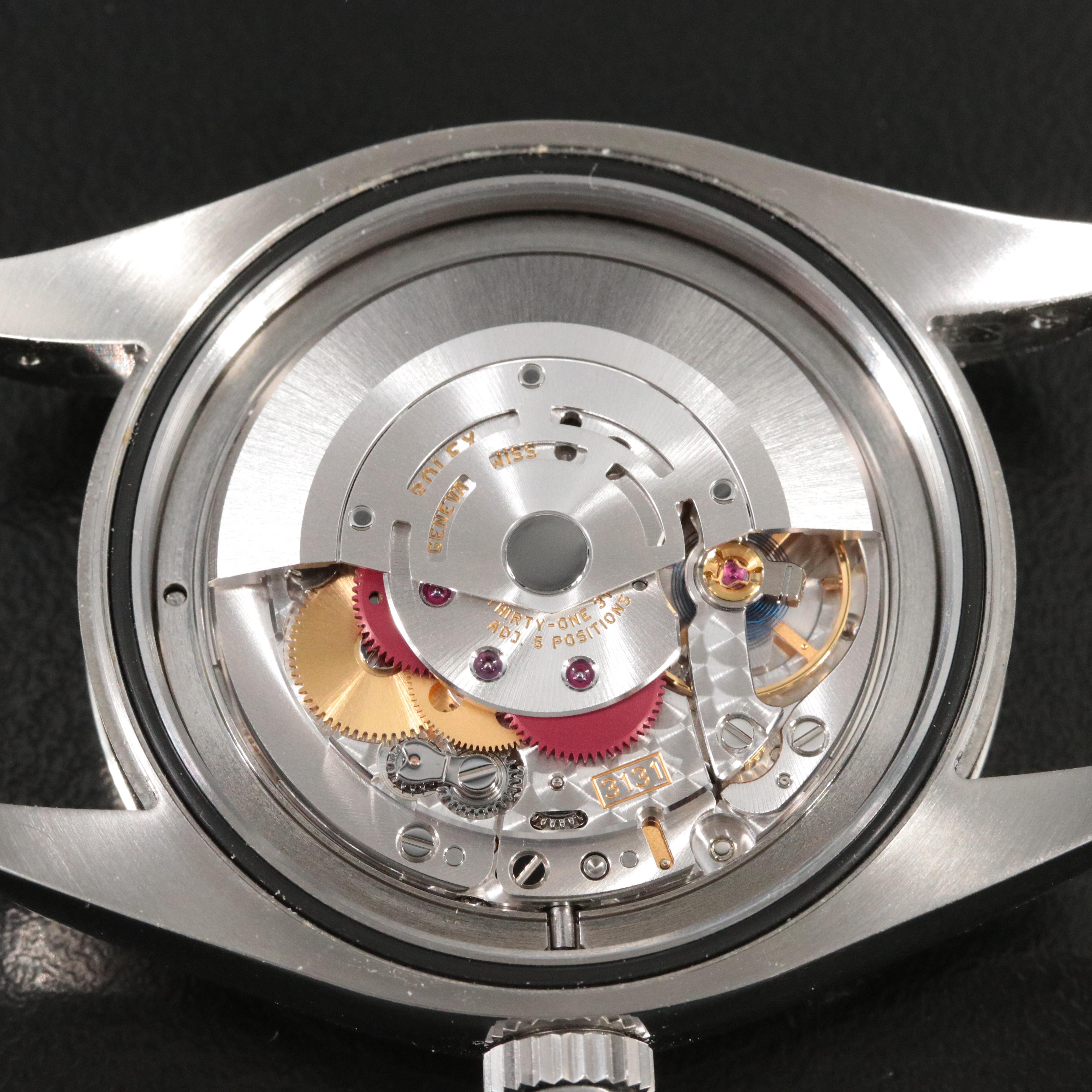 2018 Rolex Oyster Perpetual Milgauss Blue Dial with Green Sapphire Crystal Watch