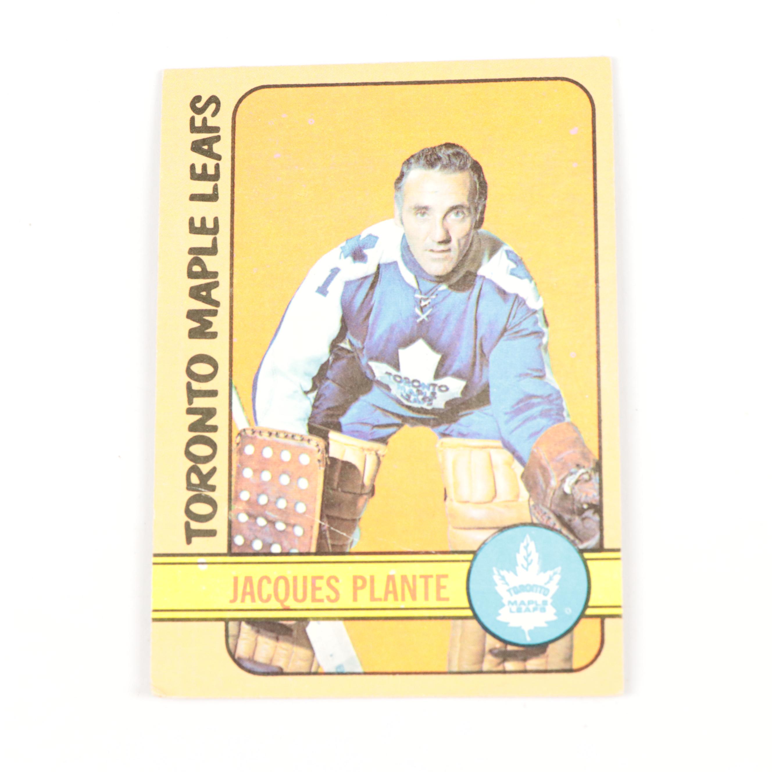 Topps Hockey Cards Featuring Bobby Orr, Bernie Parent, and More, 1970s