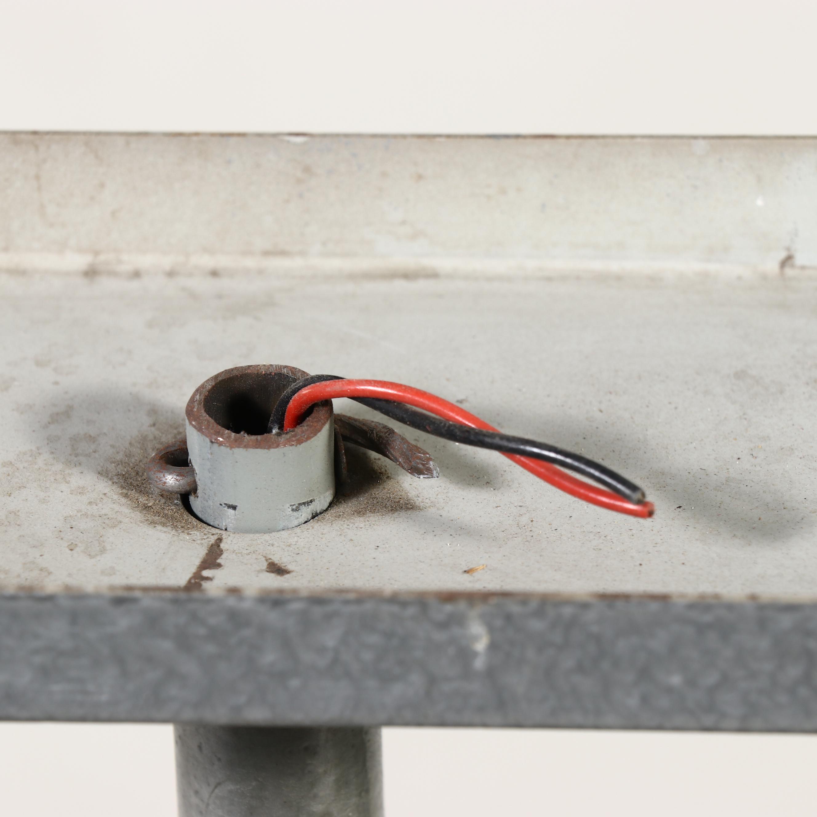 Mid Century Modern Style Industrial Double-Sided Factory Clock