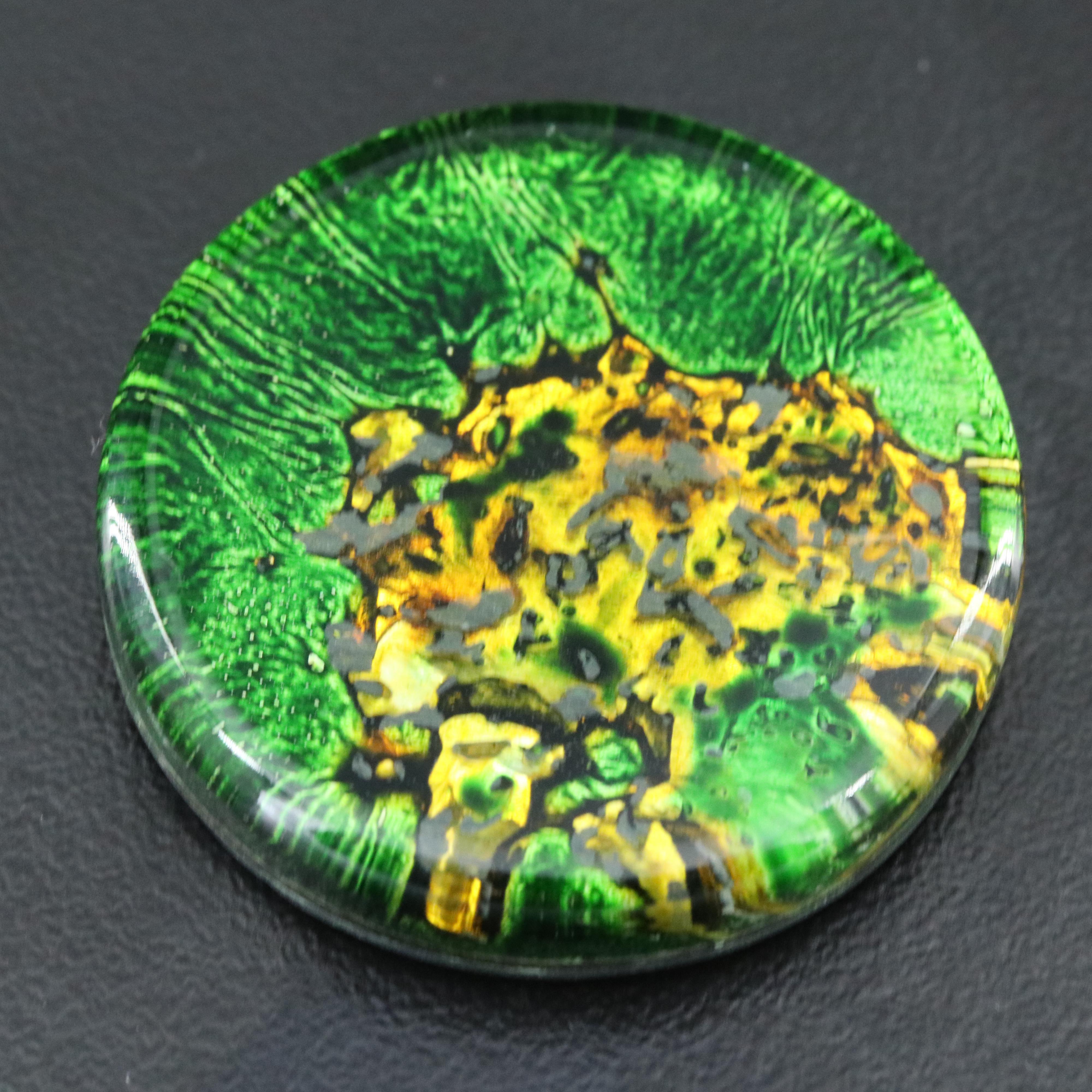 Loose 48.42 CT Dichroic Glass Triplet