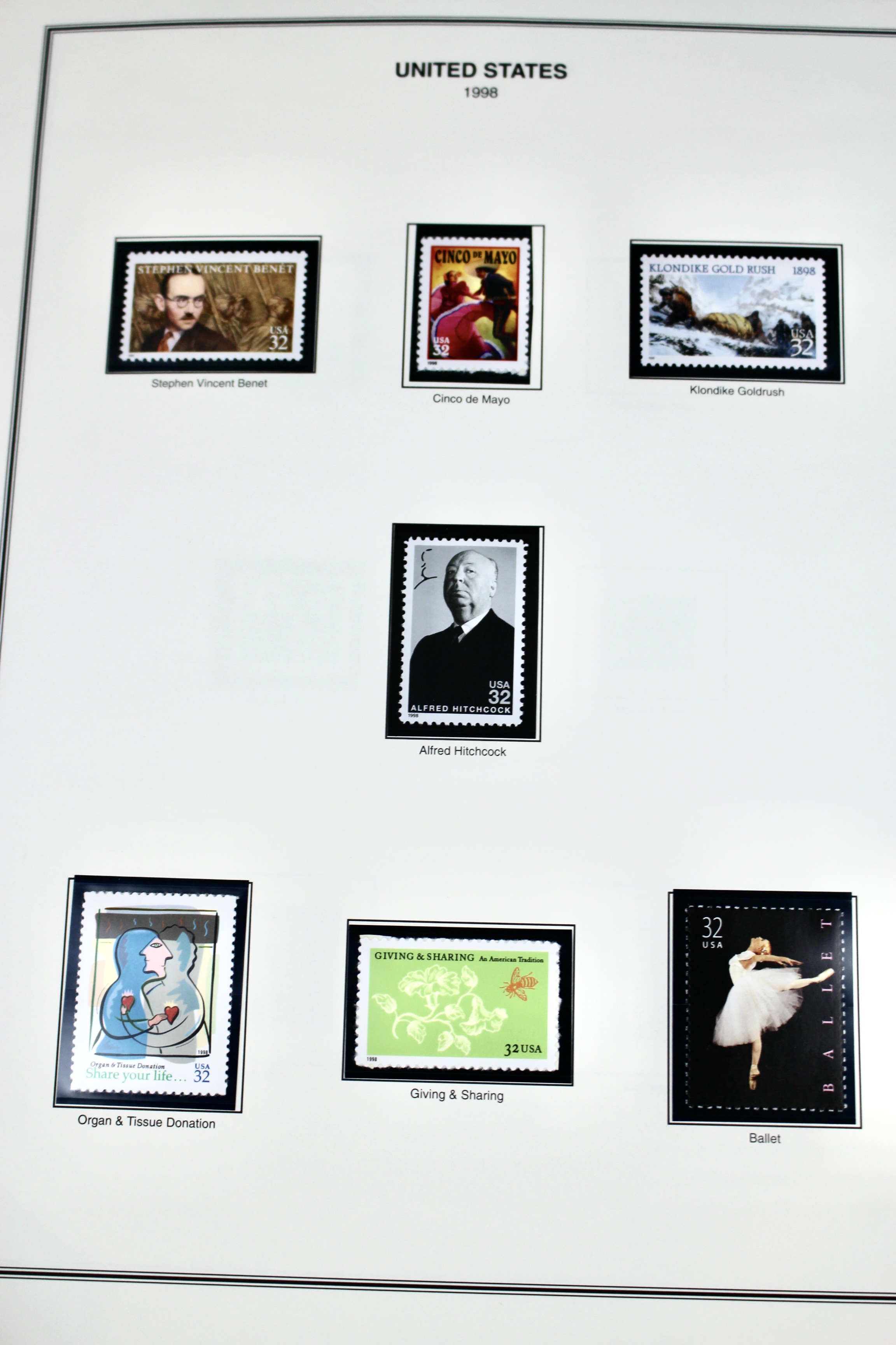 U.S. Commemorative Stamp Collection, Including 16 Souvenir Sheets and More