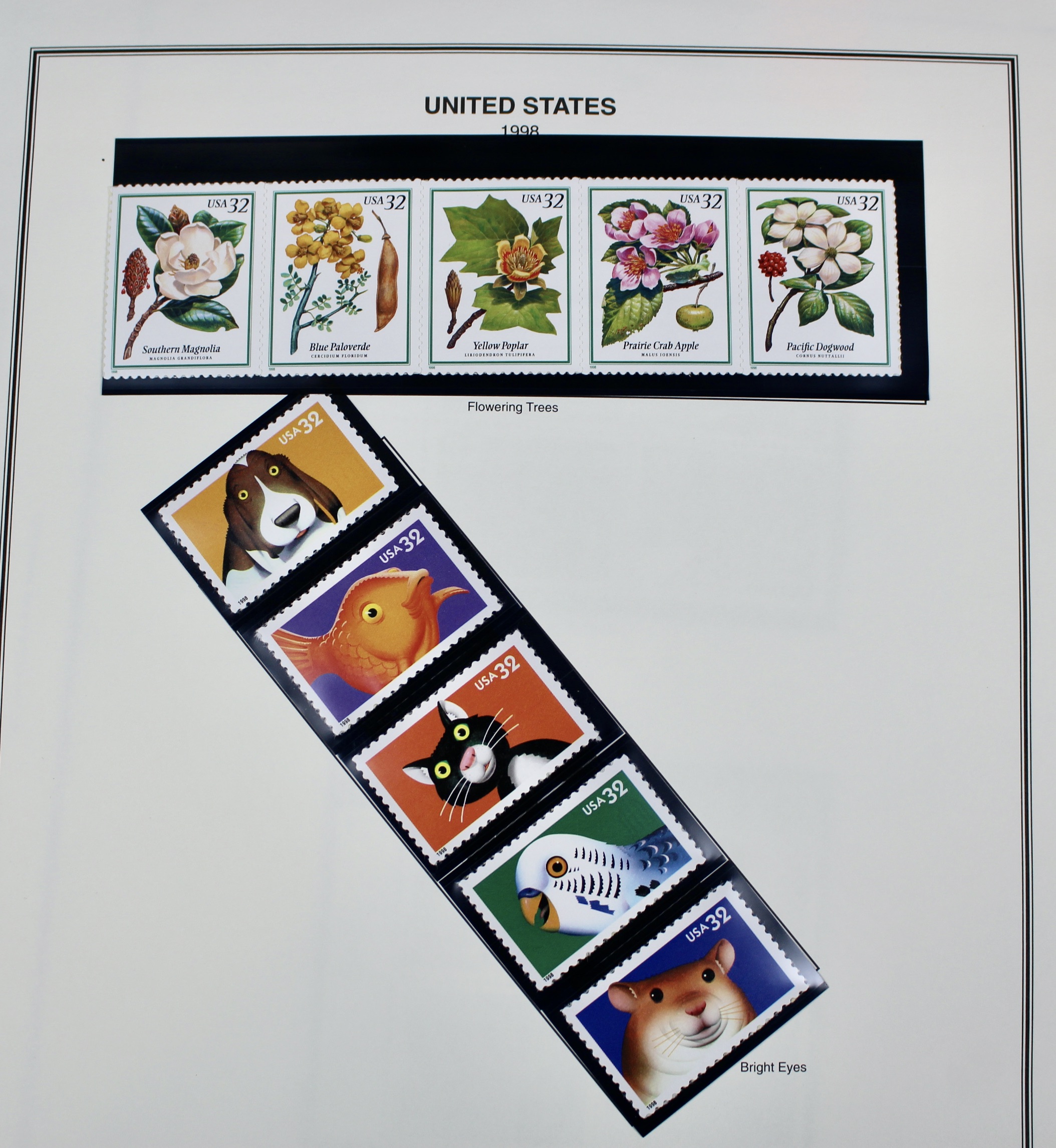 U.S. Commemorative Stamp Collection, Including 16 Souvenir Sheets and More