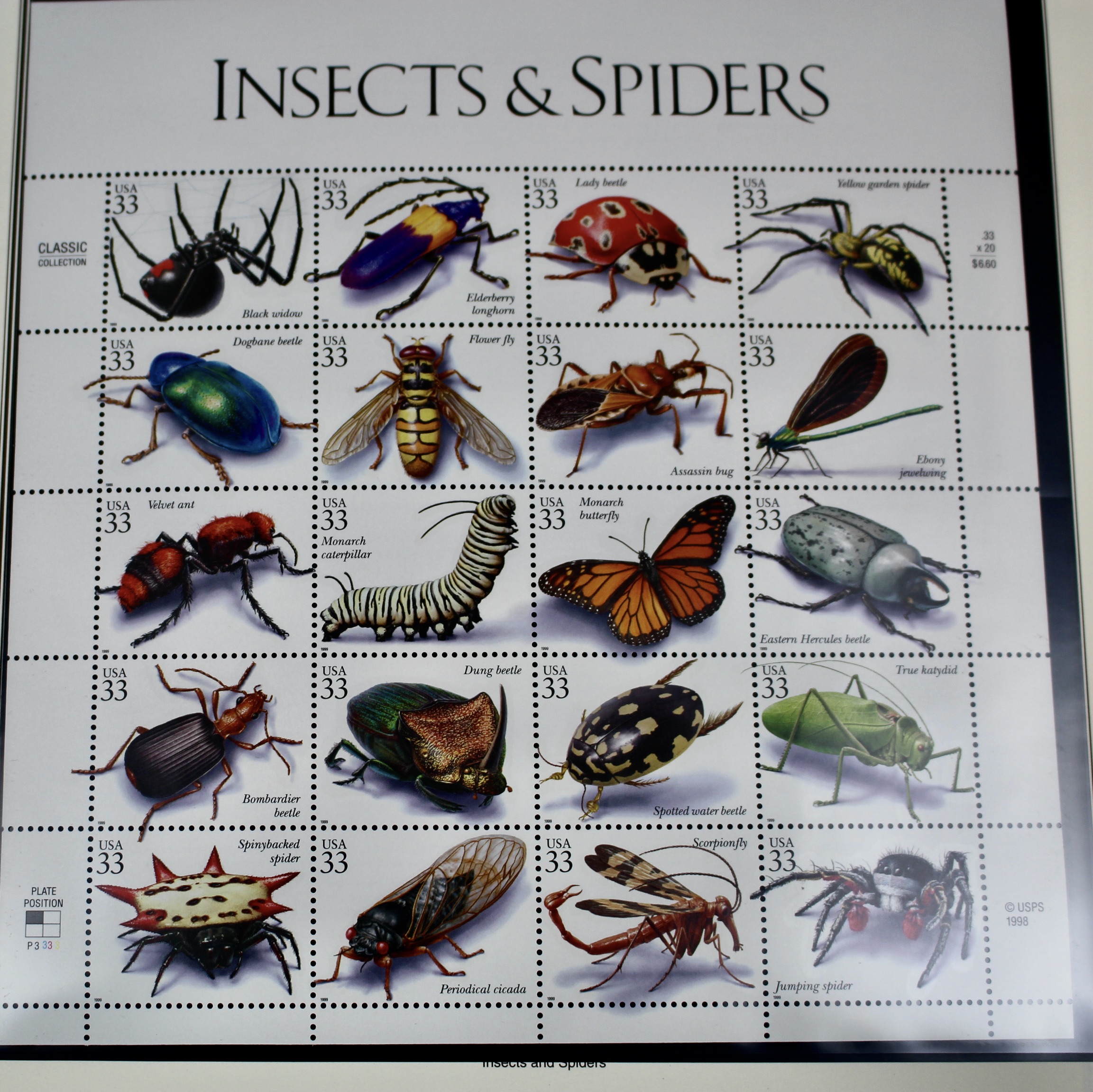 U.S. Commemorative Stamp Collection, Including 16 Souvenir Sheets and More