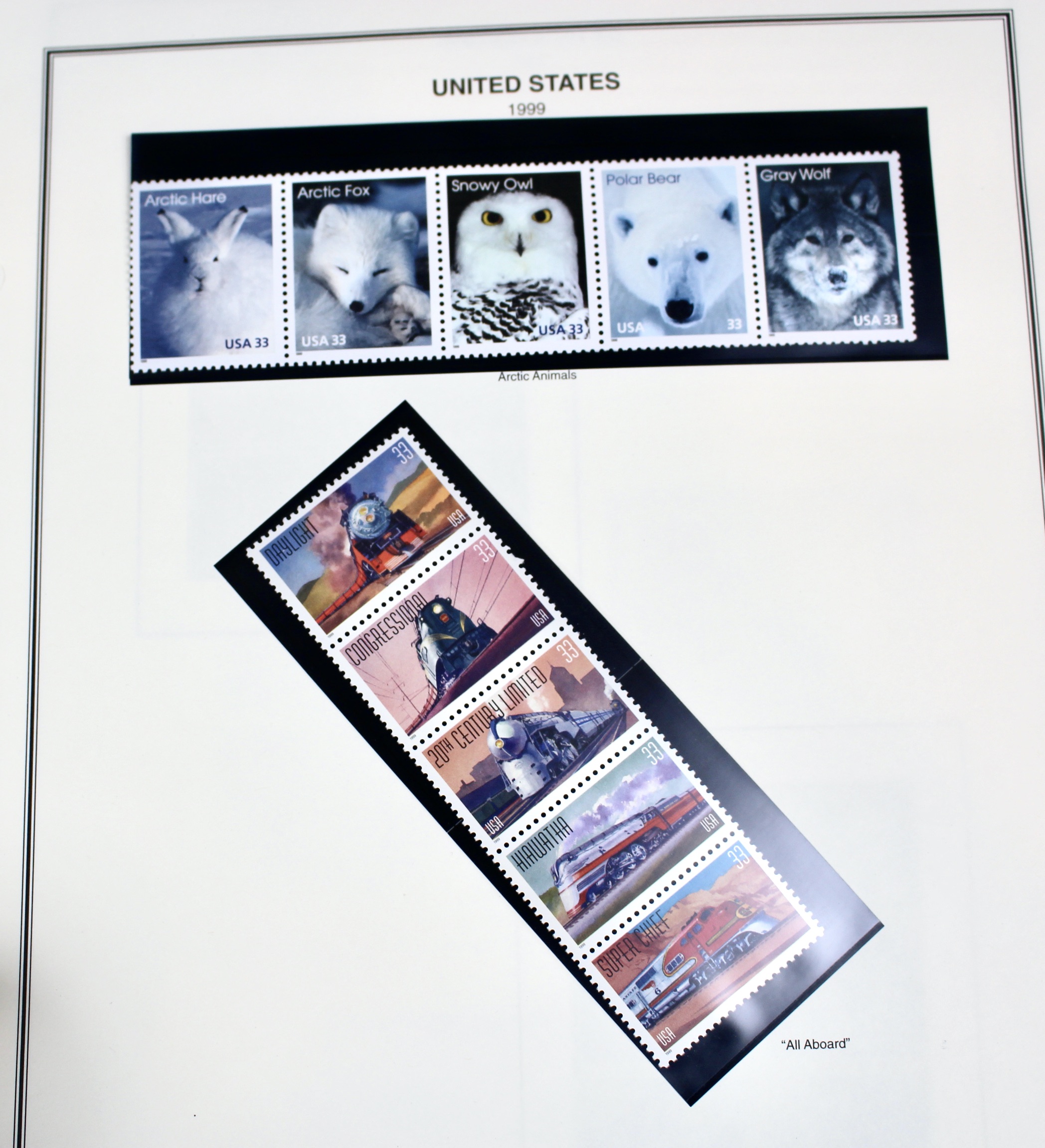 U.S. Commemorative Stamp Collection, Including 16 Souvenir Sheets and More
