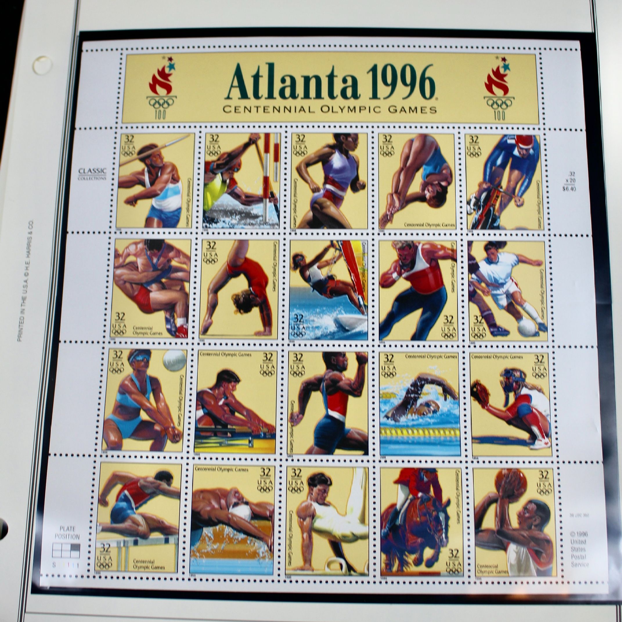 U.S. Commemorative Stamp Collection, Including 16 Souvenir Sheets and More