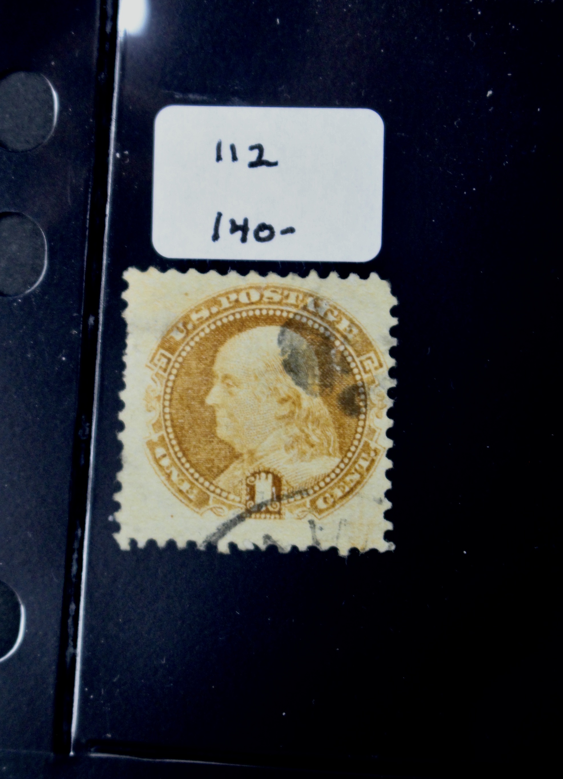 Eight Different 1869 U.S. Pictorial Postage Stamps, Incl. 24-Cent and 30-Cent