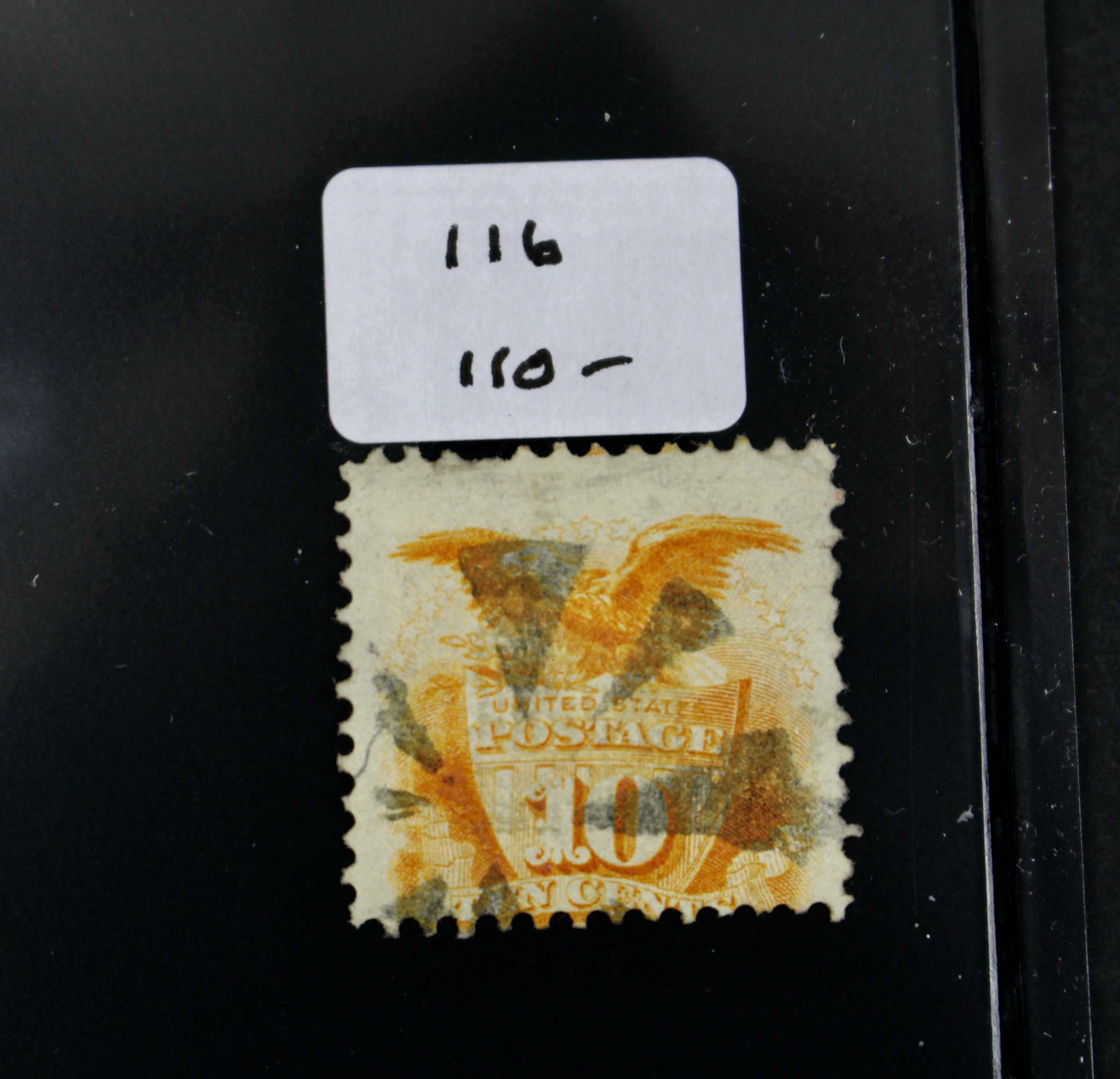 Eight Different 1869 U.S. Pictorial Postage Stamps, Incl. 24-Cent and 30-Cent