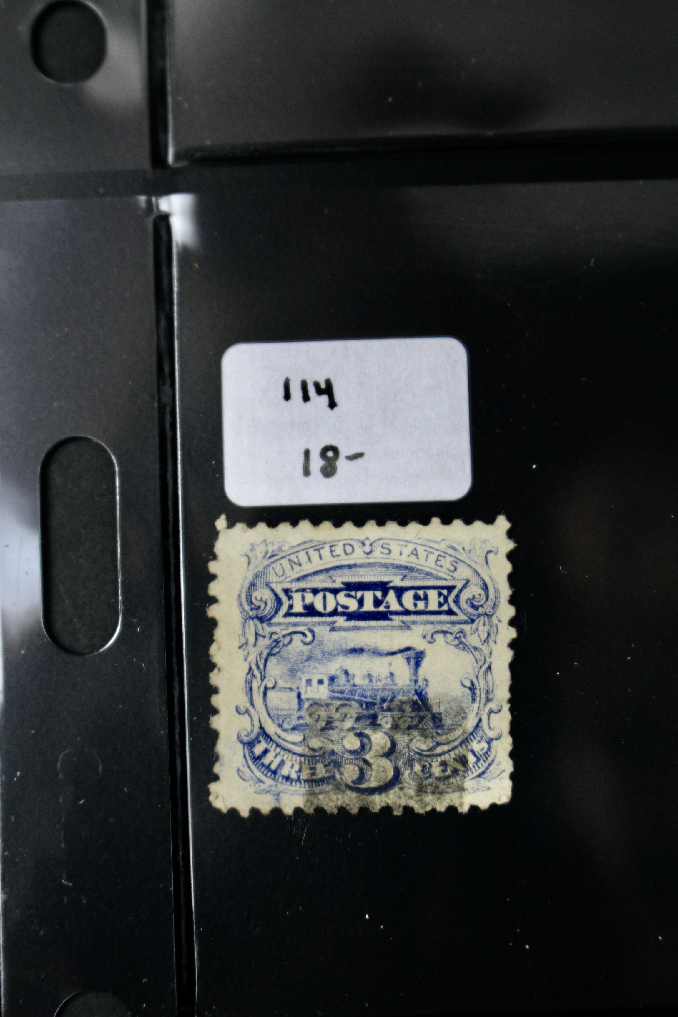 Eight Different 1869 U.S. Pictorial Postage Stamps, Incl. 24-Cent and 30-Cent