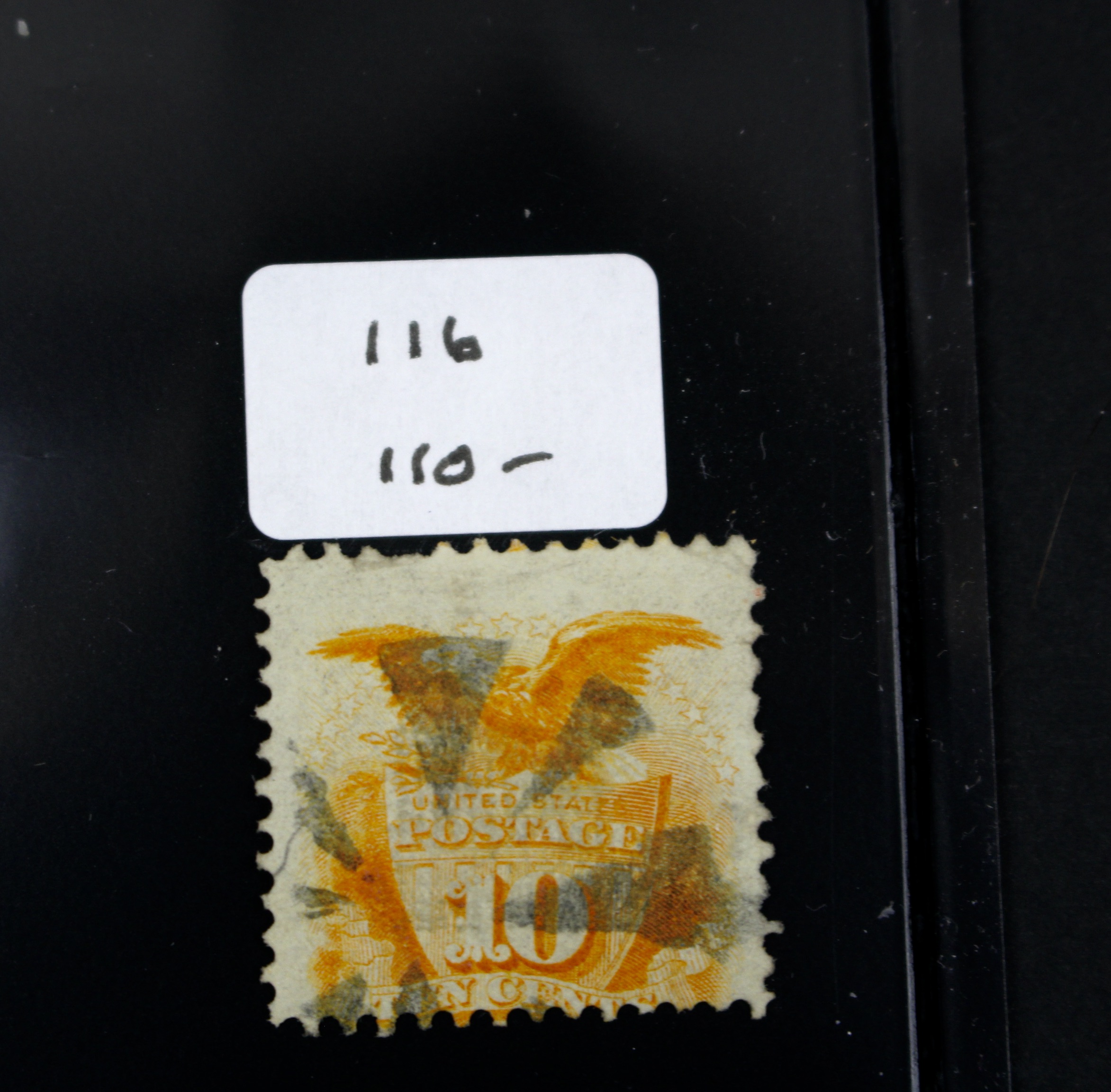 Eight Different 1869 U.S. Pictorial Postage Stamps, Incl. 24-Cent and 30-Cent