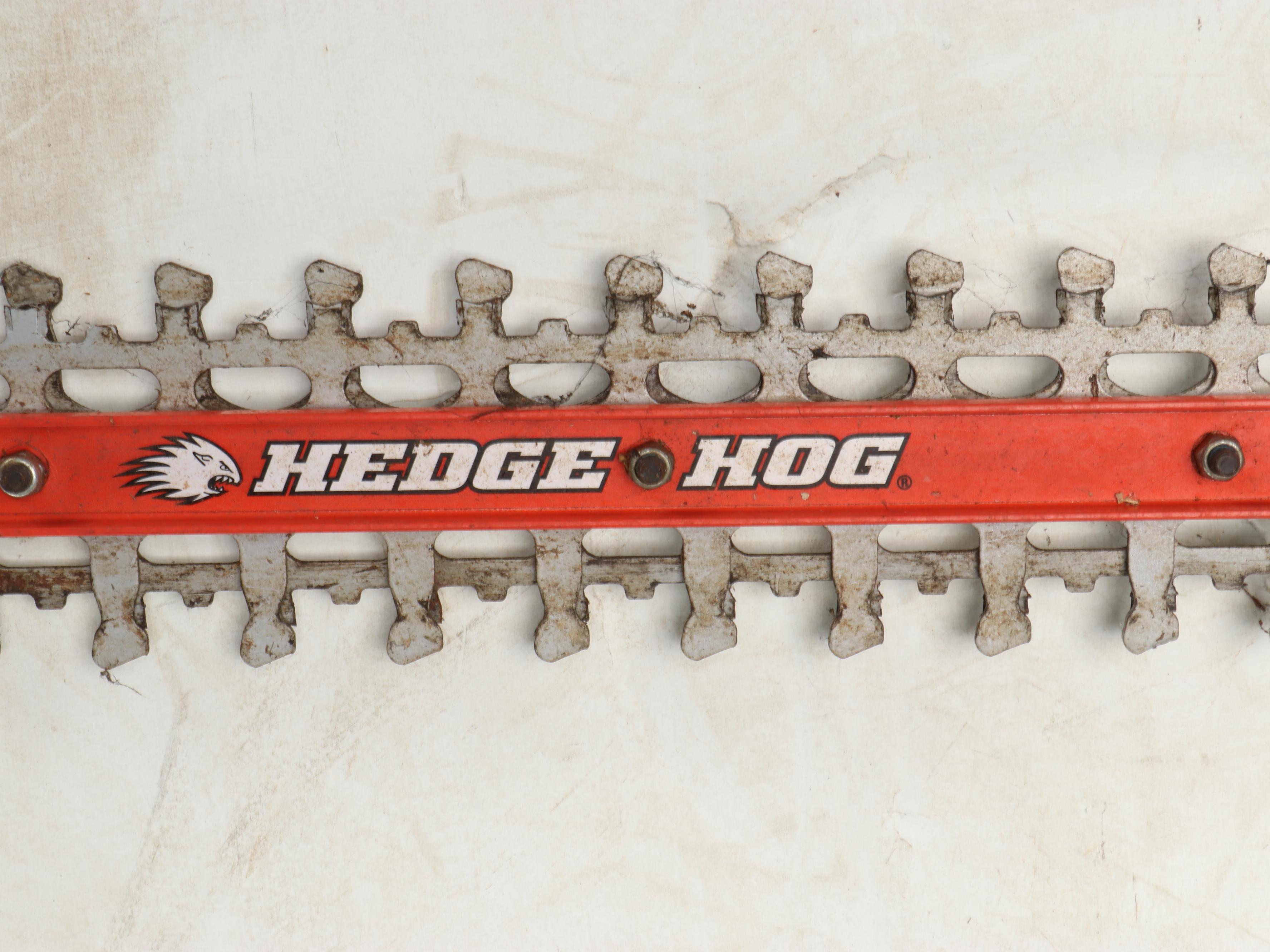 Lawn Tool Caddy with Black+Decker Hedge Trimmer and More