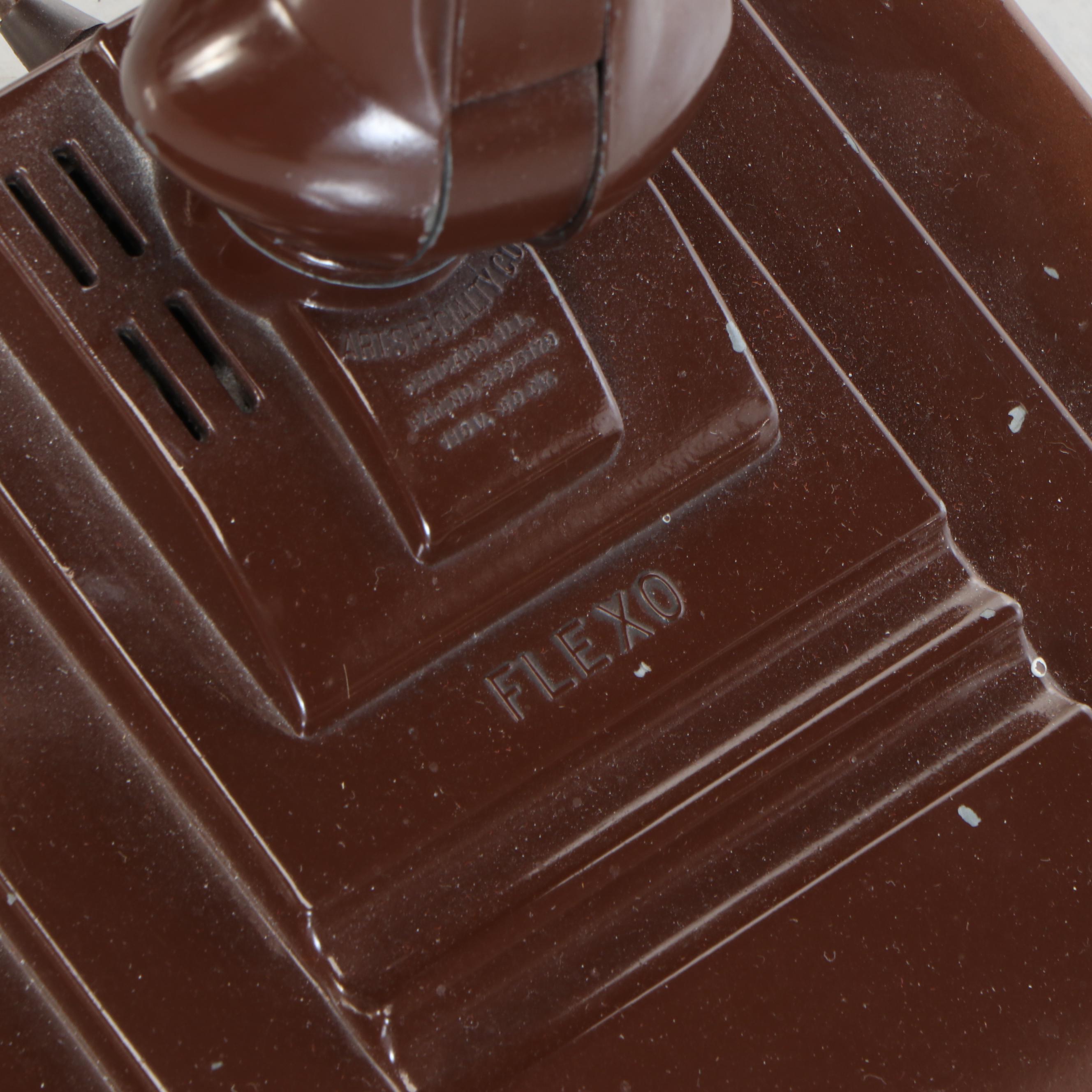 Art Specialty Co. "Flexo" Streamlined Industrial Style Desk Lamp, Mid-20th C.