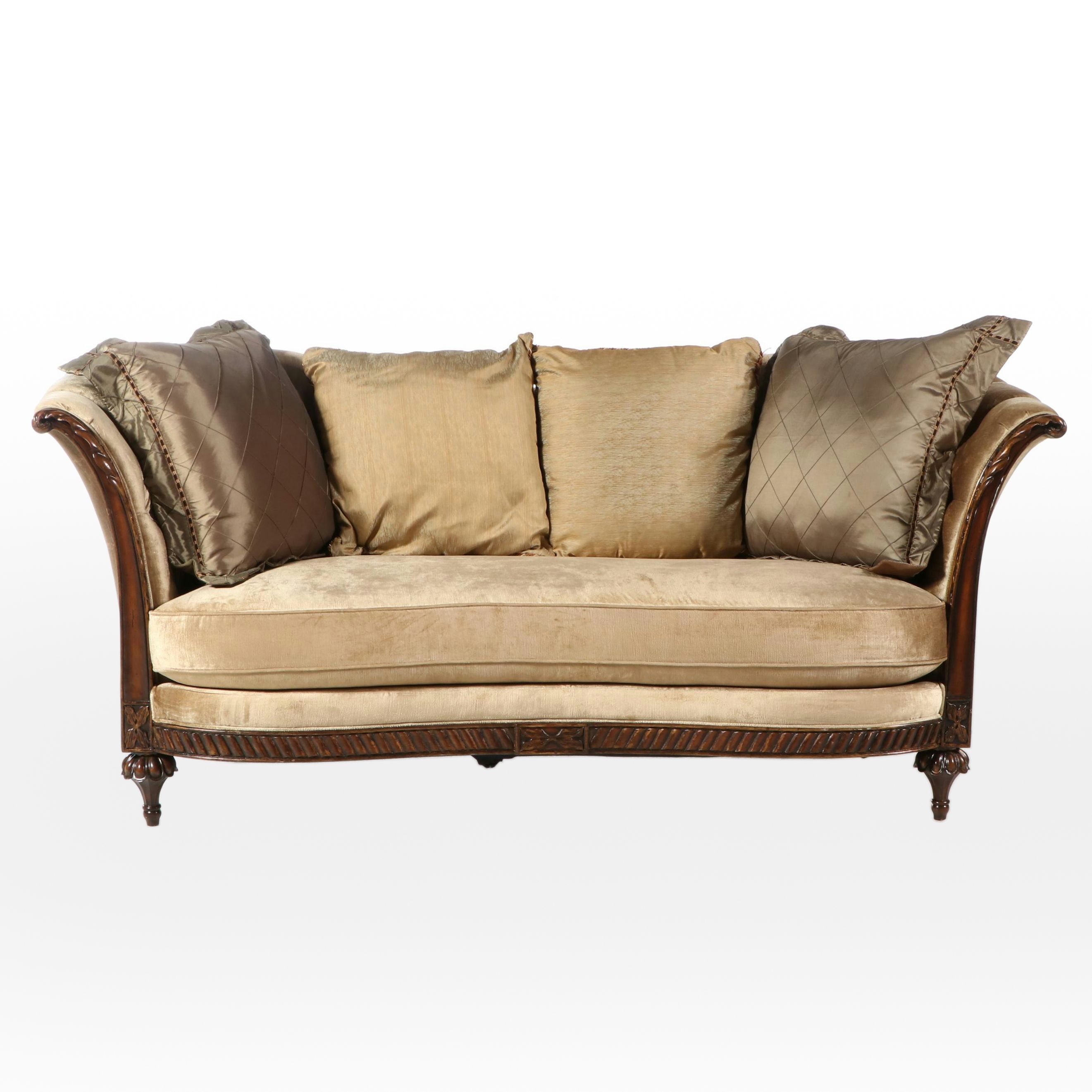 Schnadig "Compositions" French Provincial Style Buttoned-Down Sofa