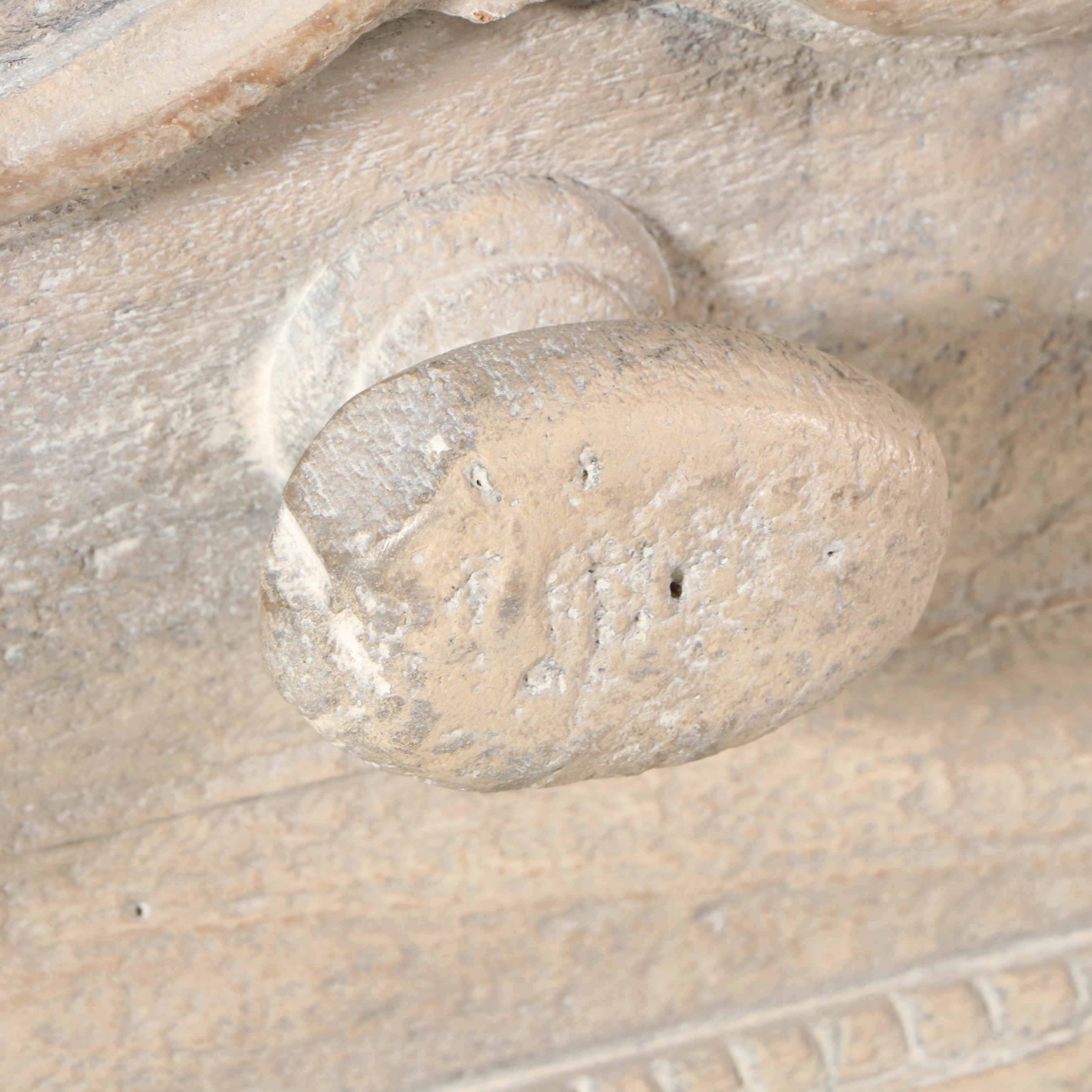 Modern History Louis XV Style Cerused Two-Drawer Bombé Commode