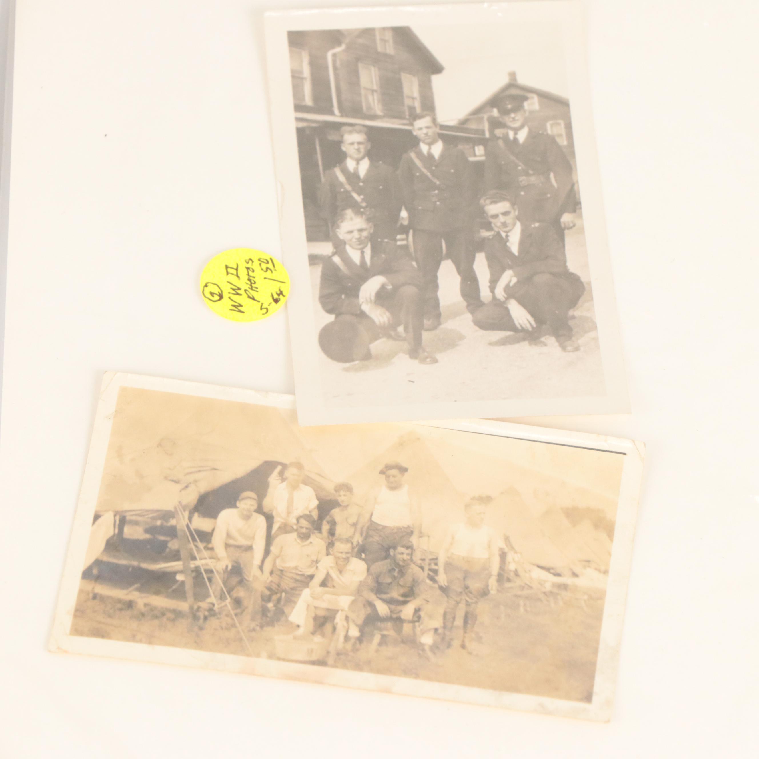 World War I, World War II Era and Other Photographs, Early to Mid-20th Century