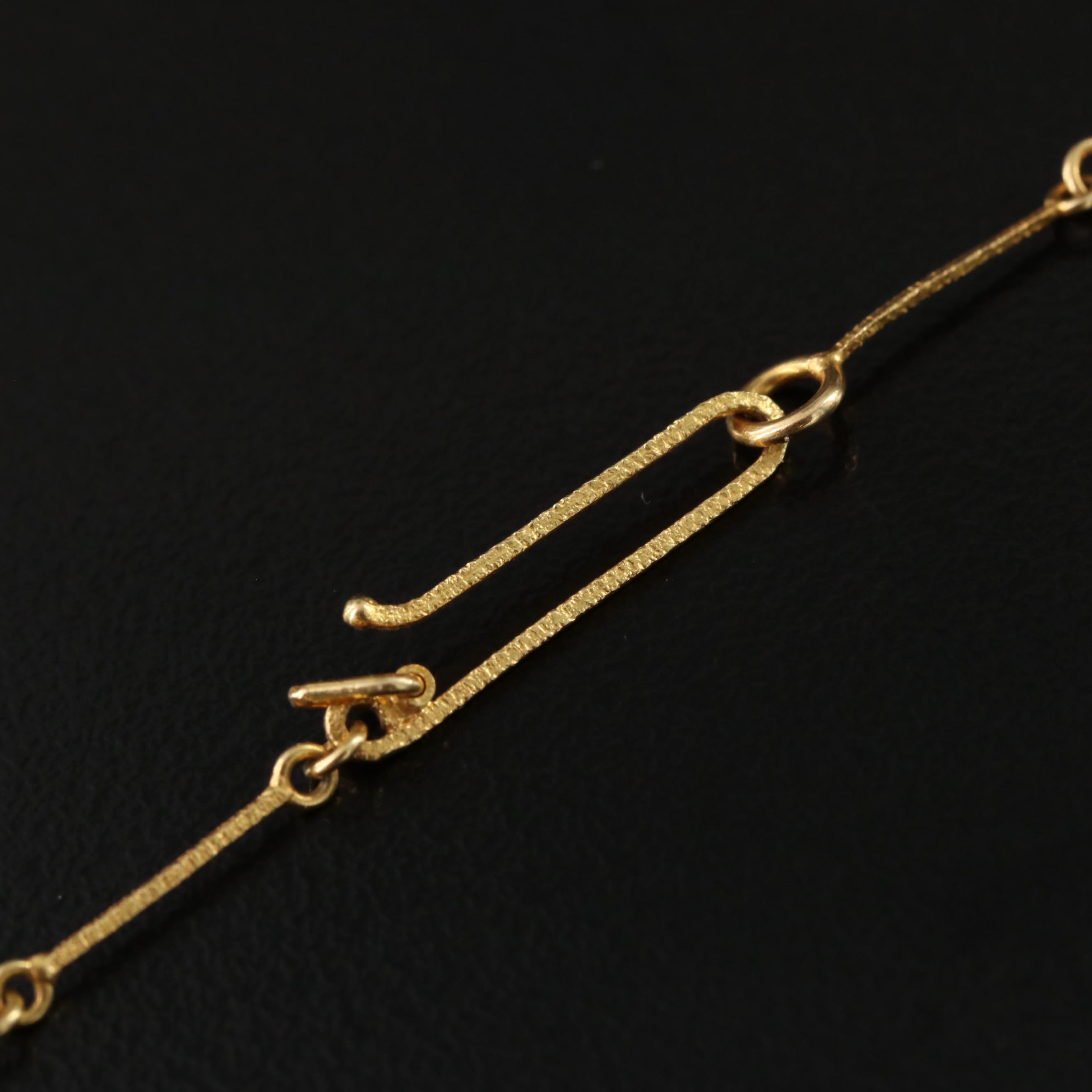 Bjorn Weckström "Diamond City" 18K 0.02 CT Diamond Necklace