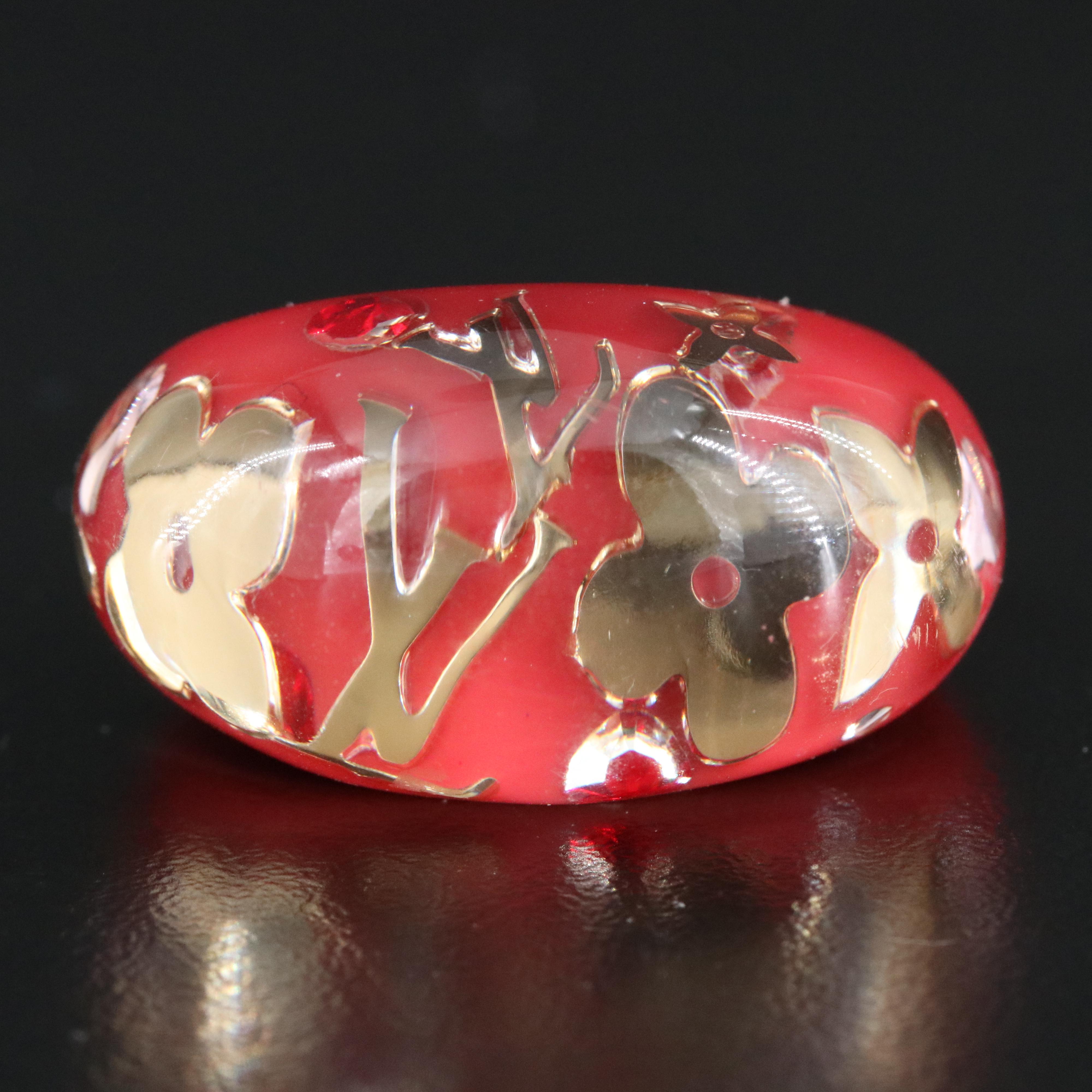 Louis Vuitton Resin Inclusion Ring