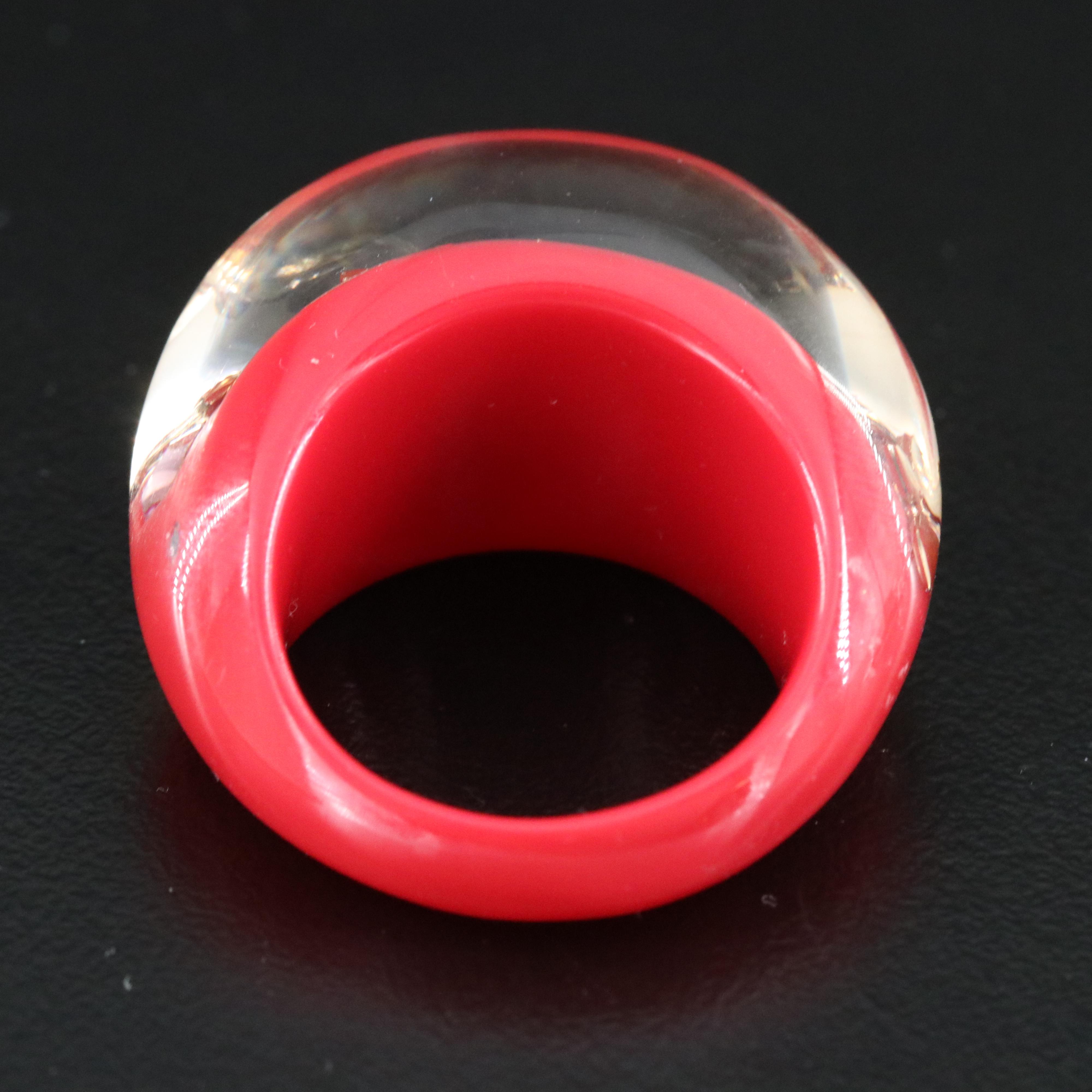 Louis Vuitton Resin Inclusion Ring