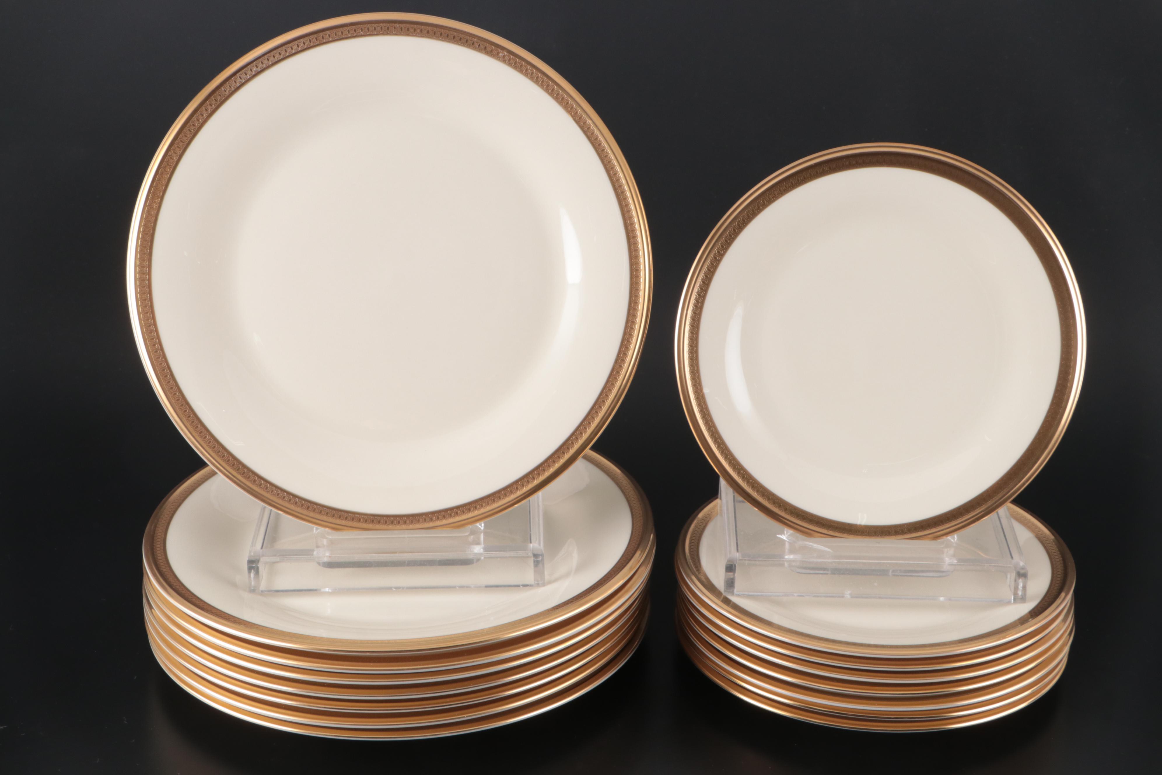 Lenox "Aristocrat" Bone China Dinnerware, Mid to Late 20th Century