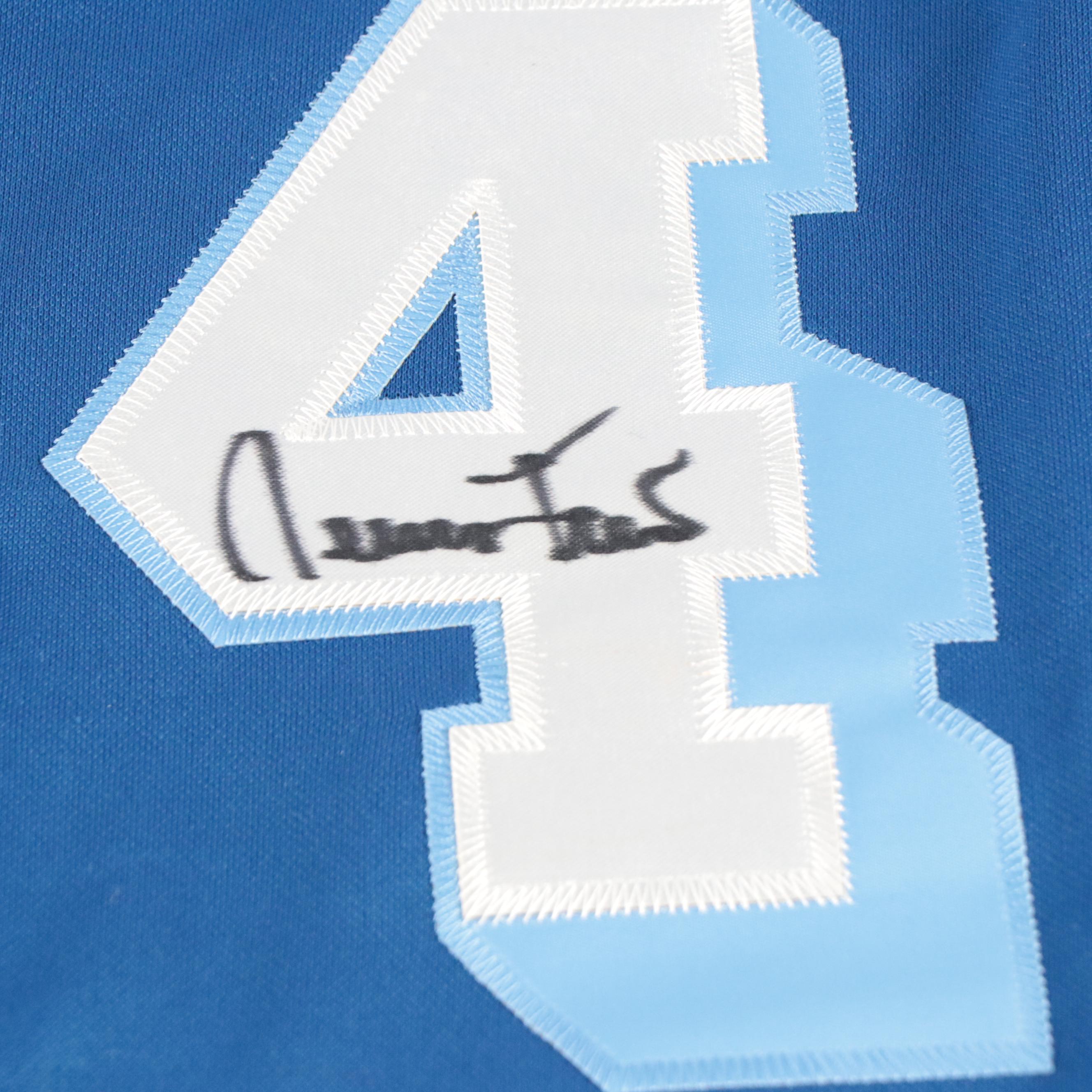 Jerry West Signed Los Angles Lakers Mitchell & Ness Basketball Jersey, Beckett