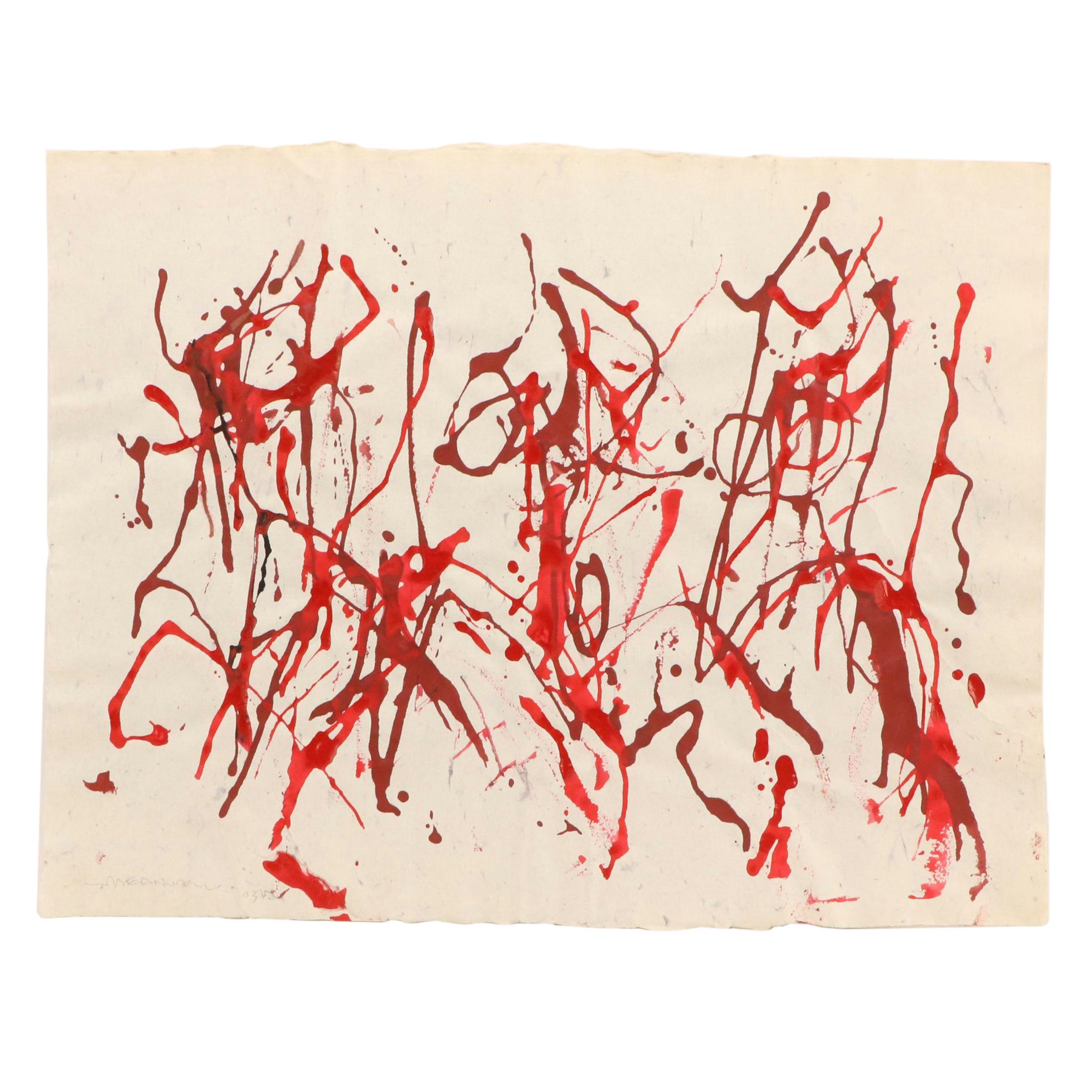 Jack Meanwell Abstract Modern Oil Painting, 2003