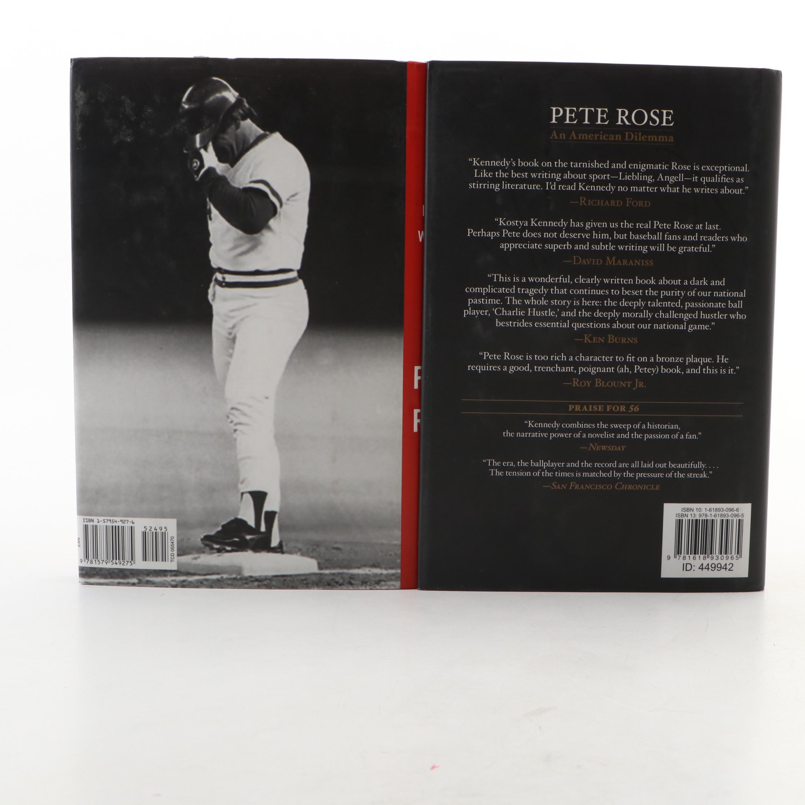Signed "Pete Rose: An American Dilemma" by Kostya Kennedy and More