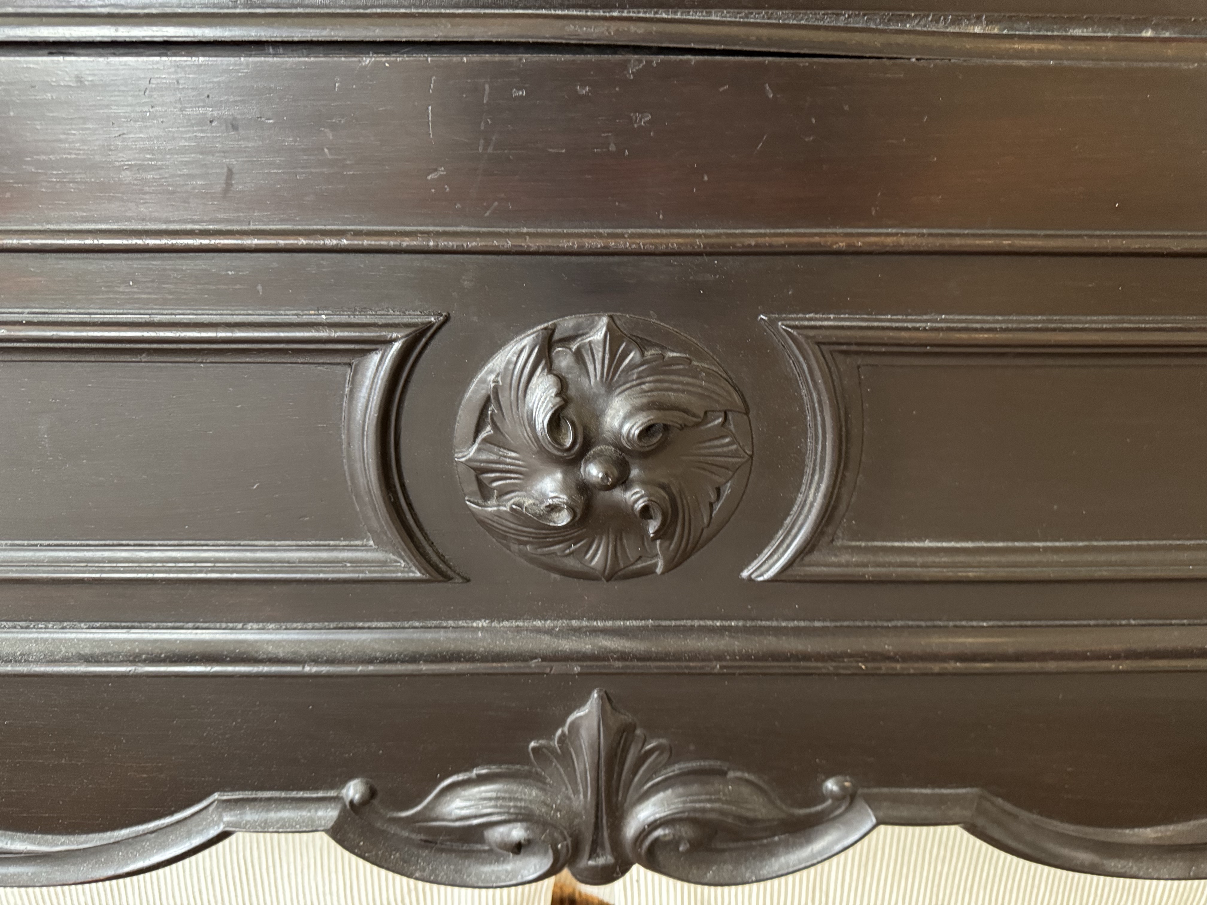 Prudent Mallard Victorian Rosewood Three-Quarter Tester Bed, Mid-19th Century