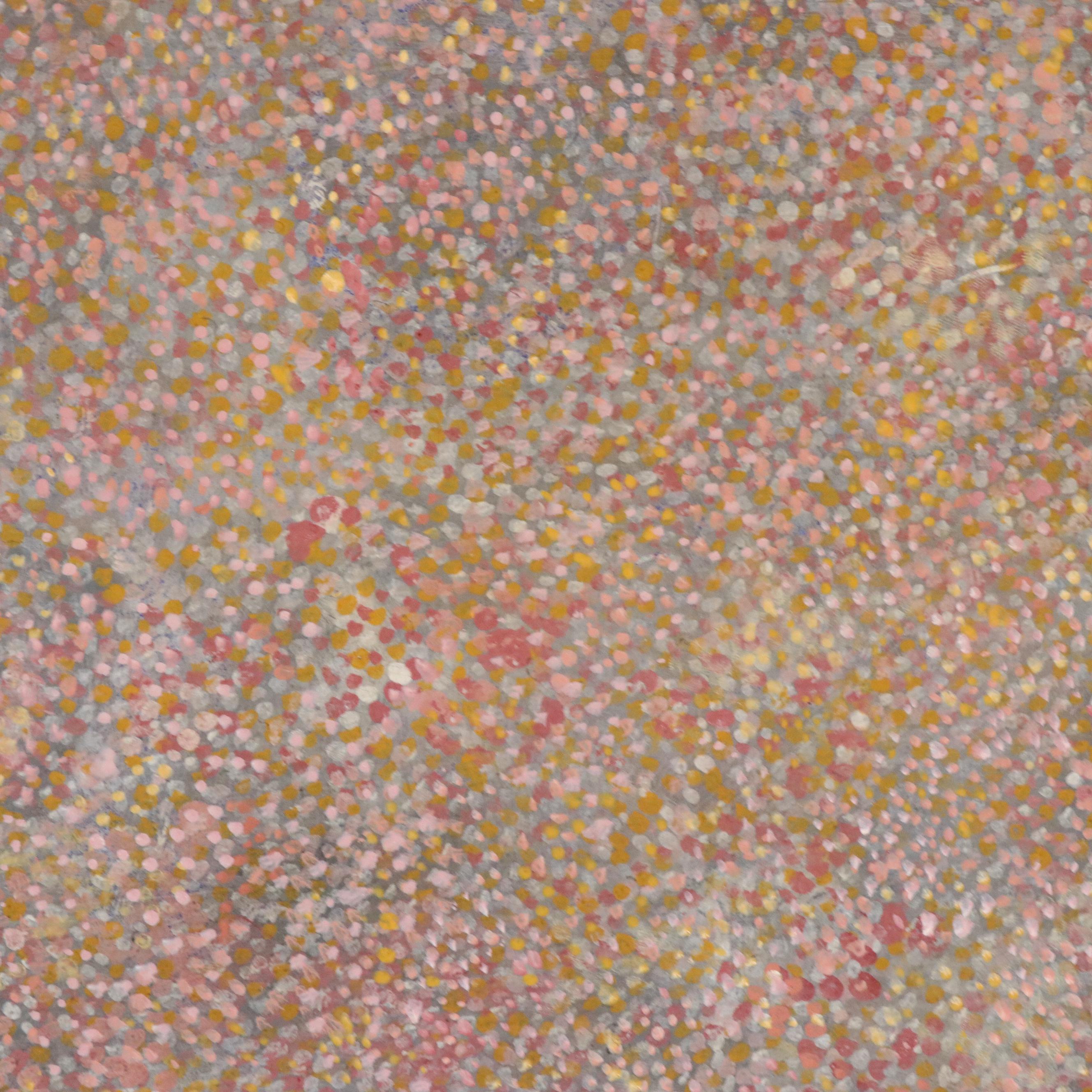 Louttre B. Stylized Oil Painting "Nuit Caline," 1978