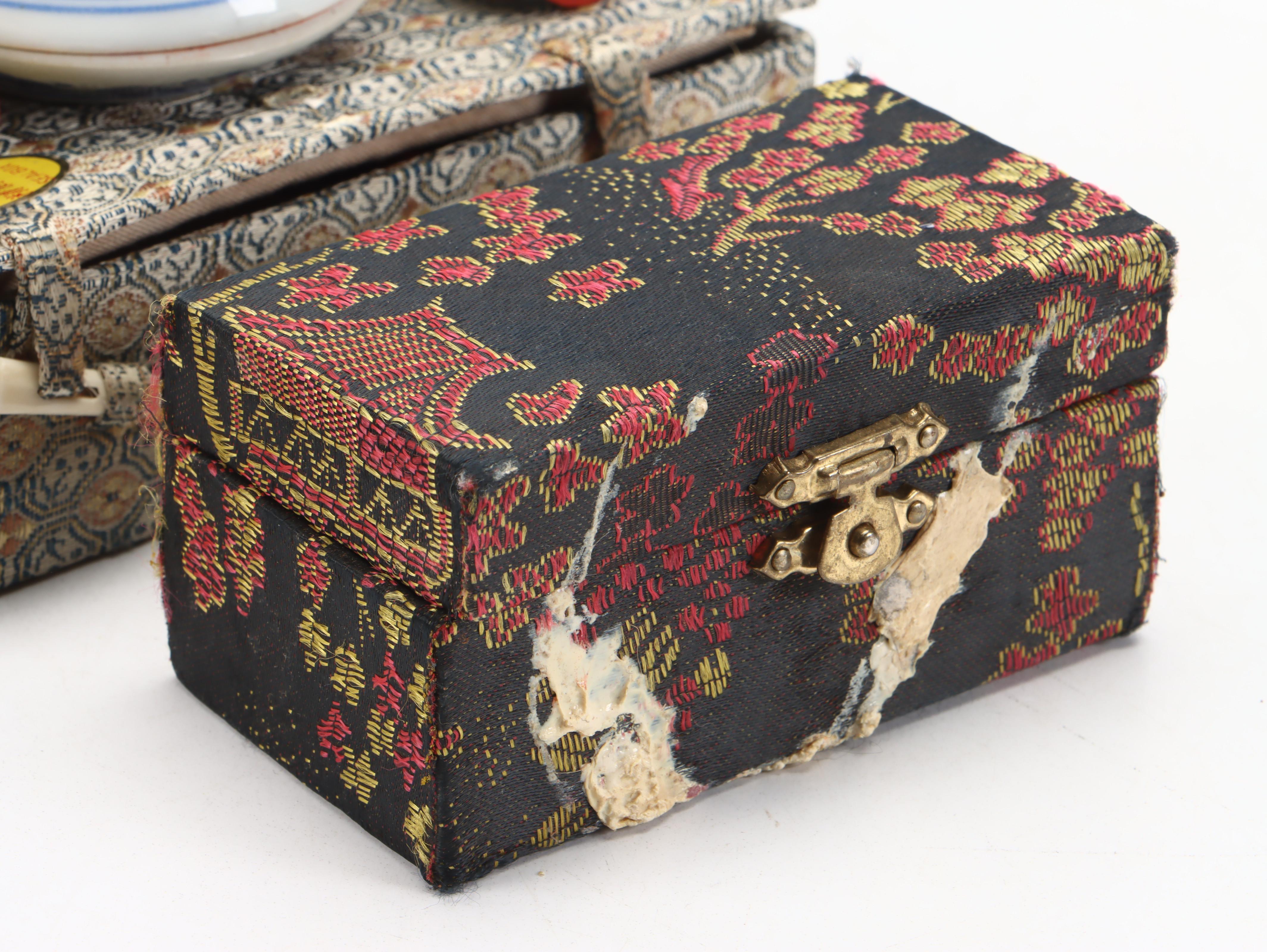 Chinese Carved Serpentine Buddha, Soapstone Stamps, Paste Box and More