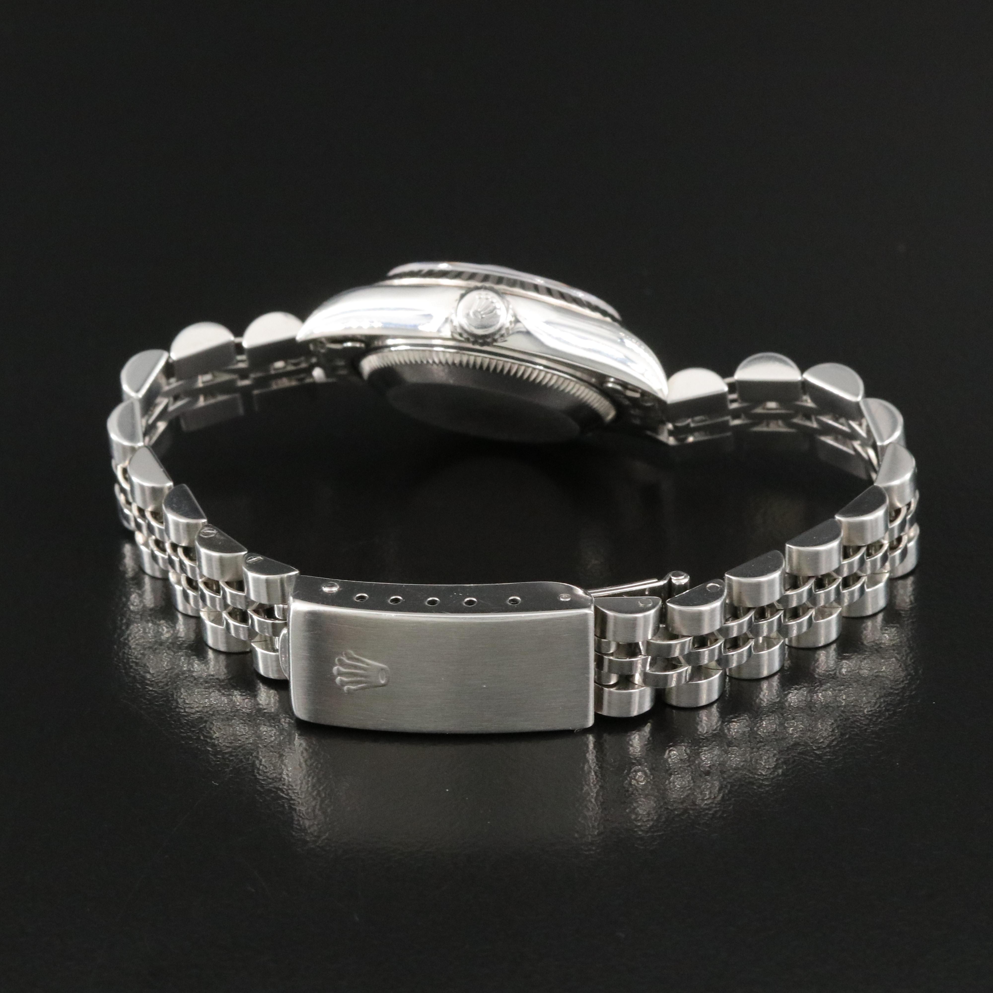 1996 Rolex Tapestry Dial Datejust Watch