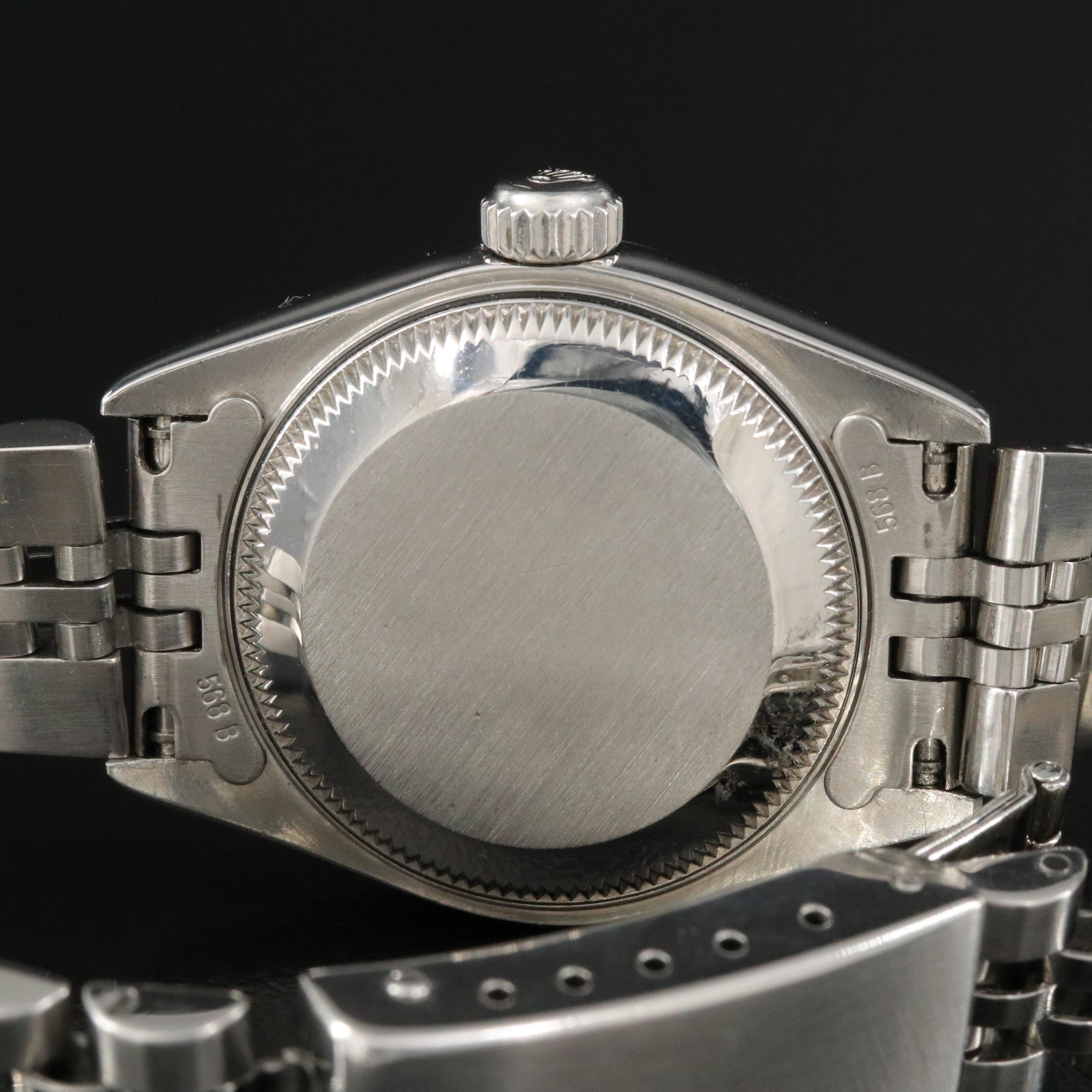 1996 Rolex Tapestry Dial Datejust Watch