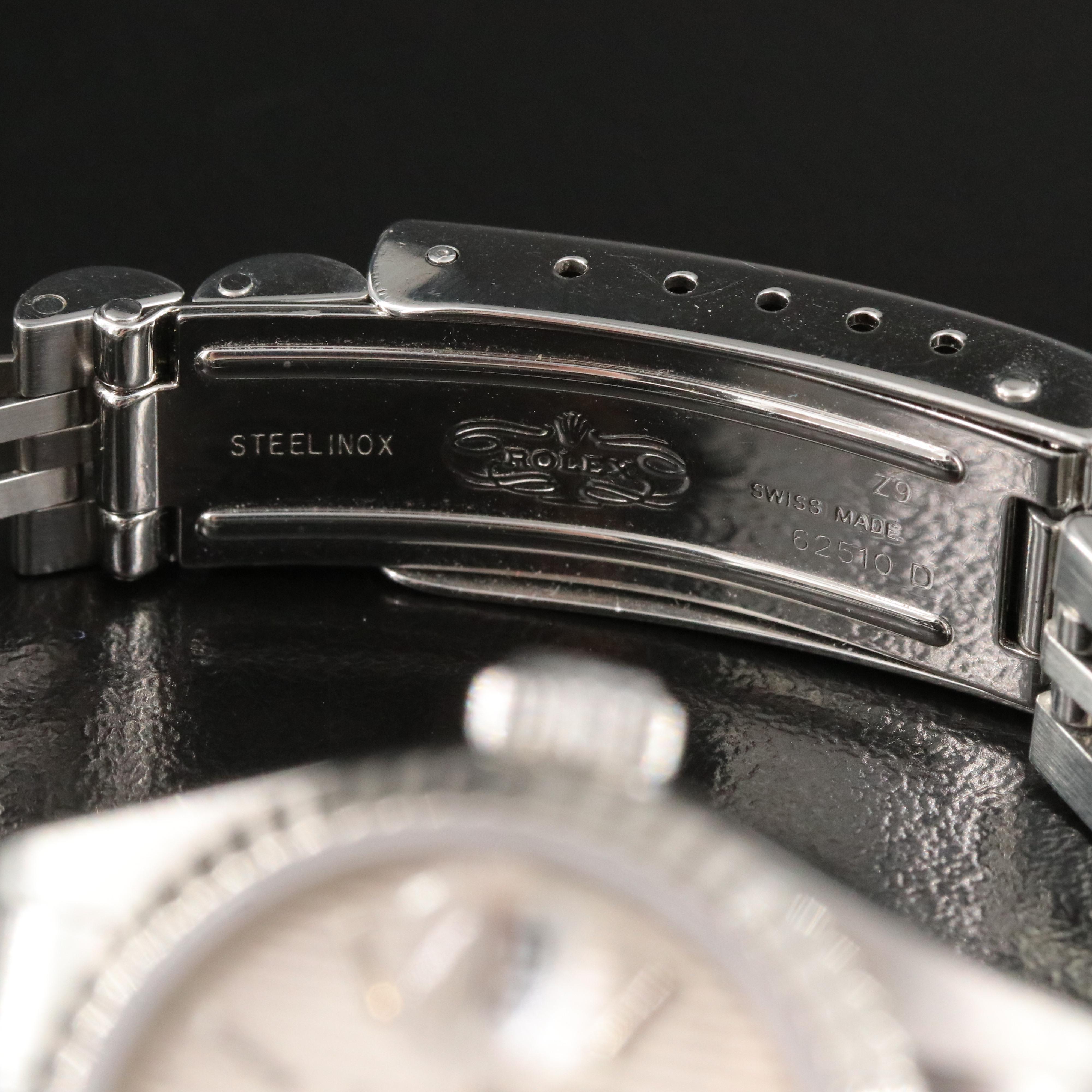 1996 Rolex Tapestry Dial Datejust Watch