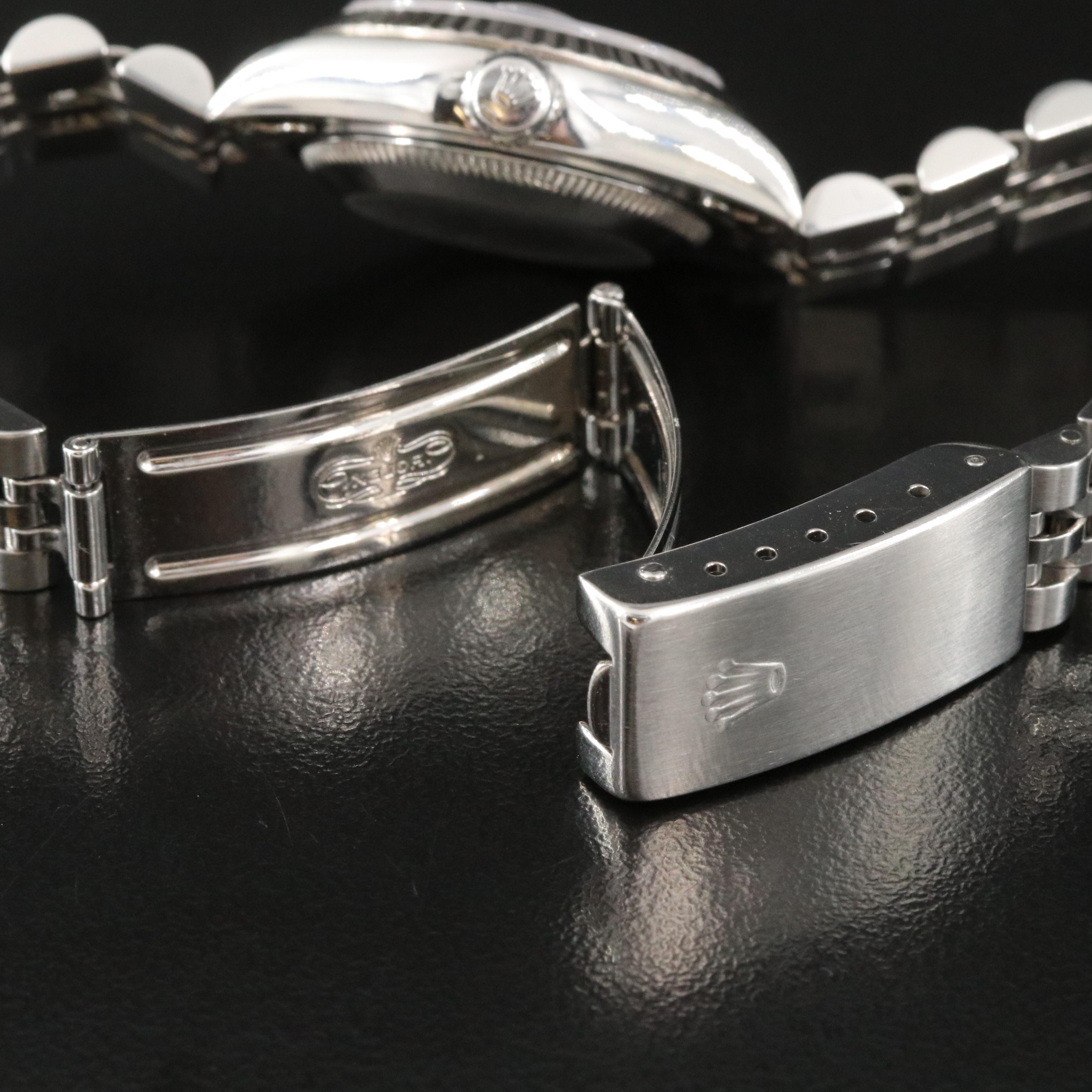 1996 Rolex Tapestry Dial Datejust Watch