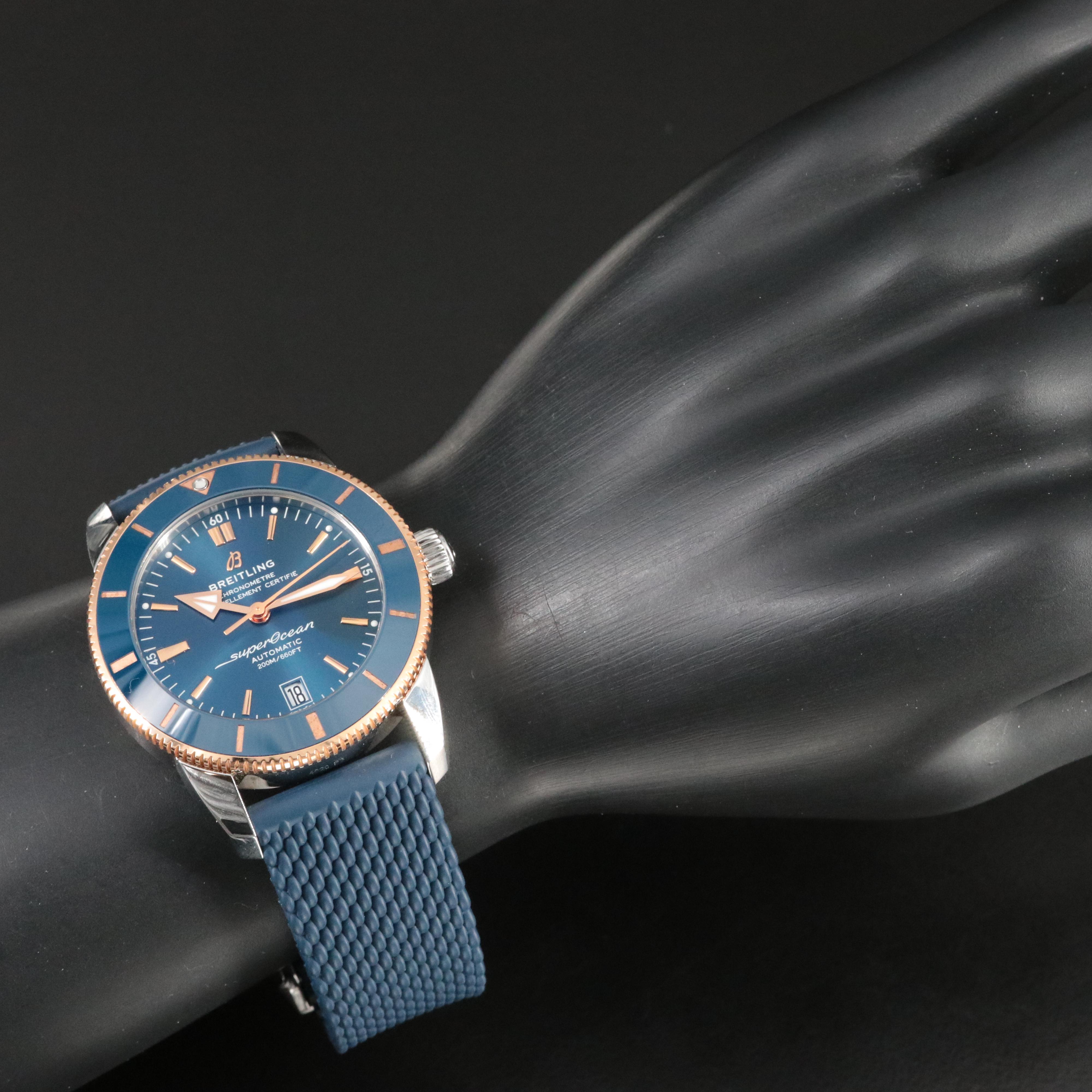 Breitling SuperOcean Heritage 18K Rose Gold Automatic Watch