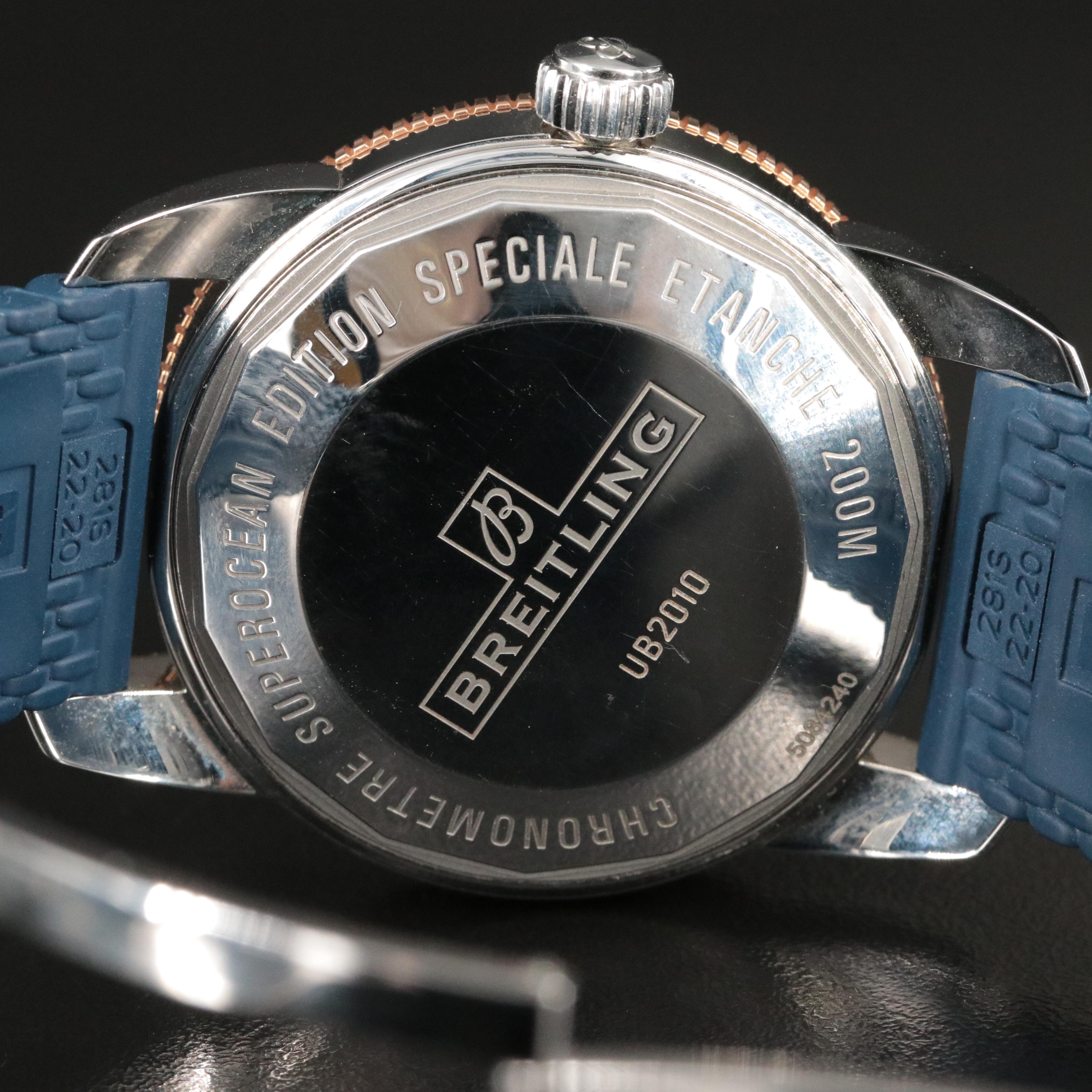 Breitling SuperOcean Heritage 18K Rose Gold Automatic Watch