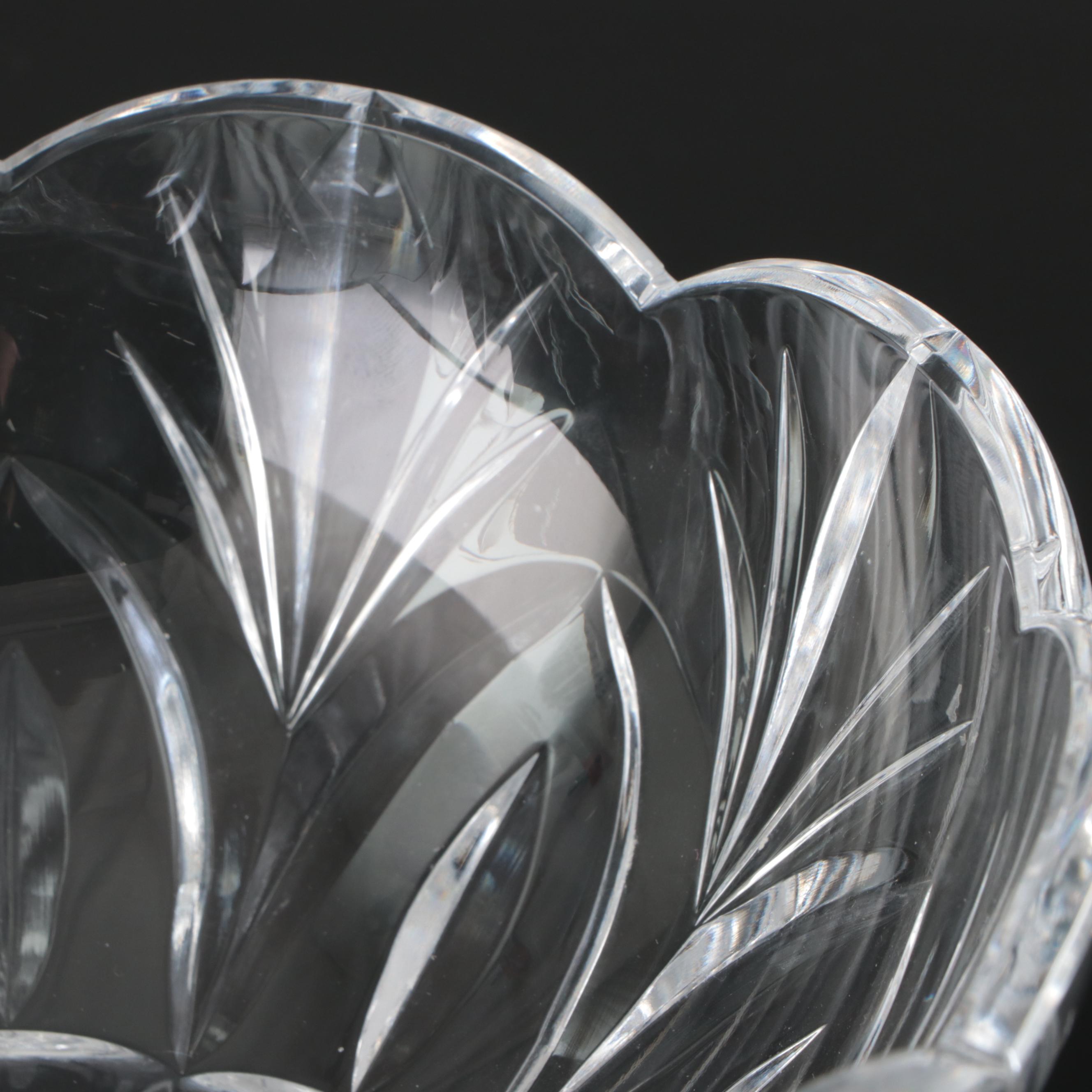 Marquis Waterford "Canterbury" and "Honor" with Rogaska "Richmond" Crystal Bowls