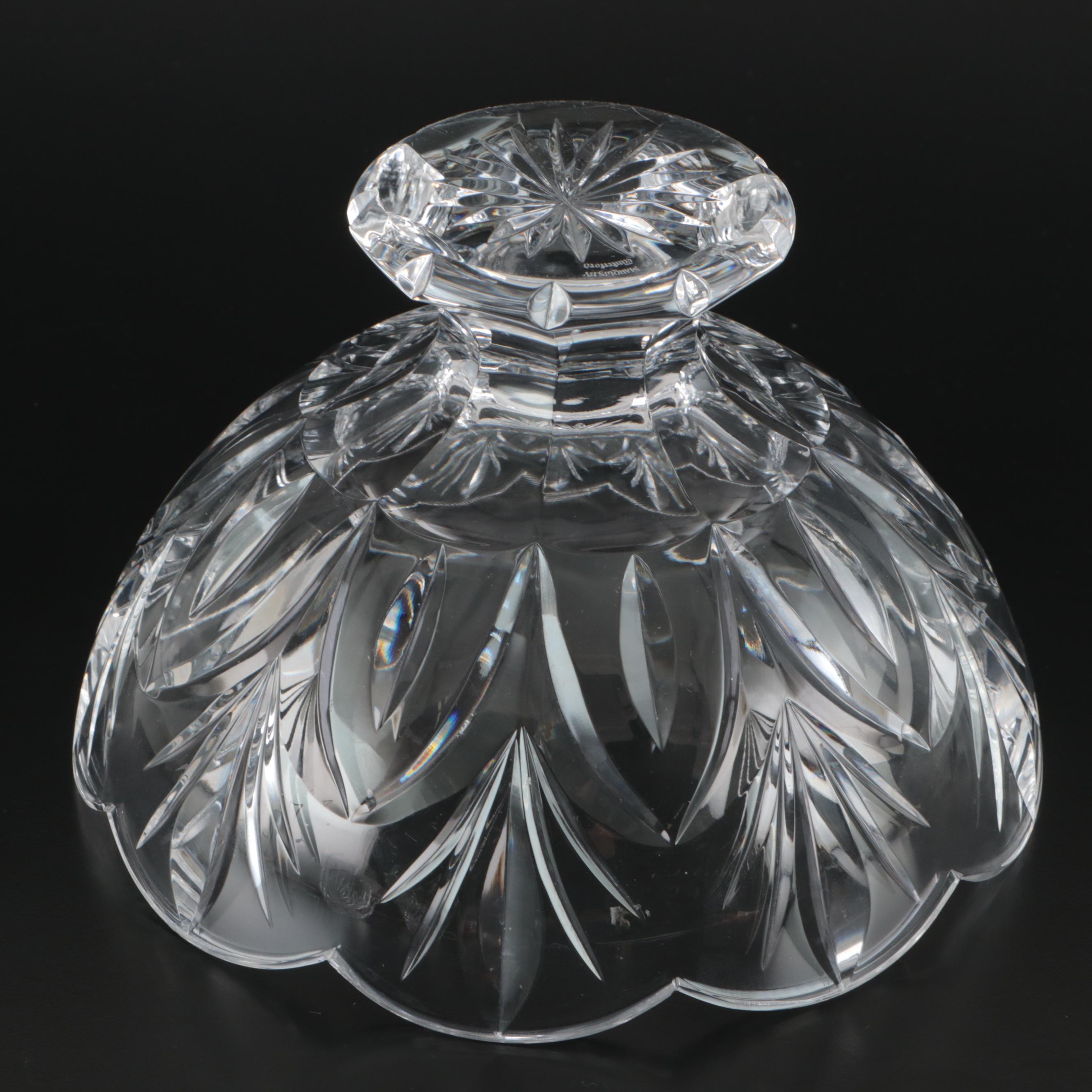 Marquis Waterford "Canterbury" and "Honor" with Rogaska "Richmond" Crystal Bowls