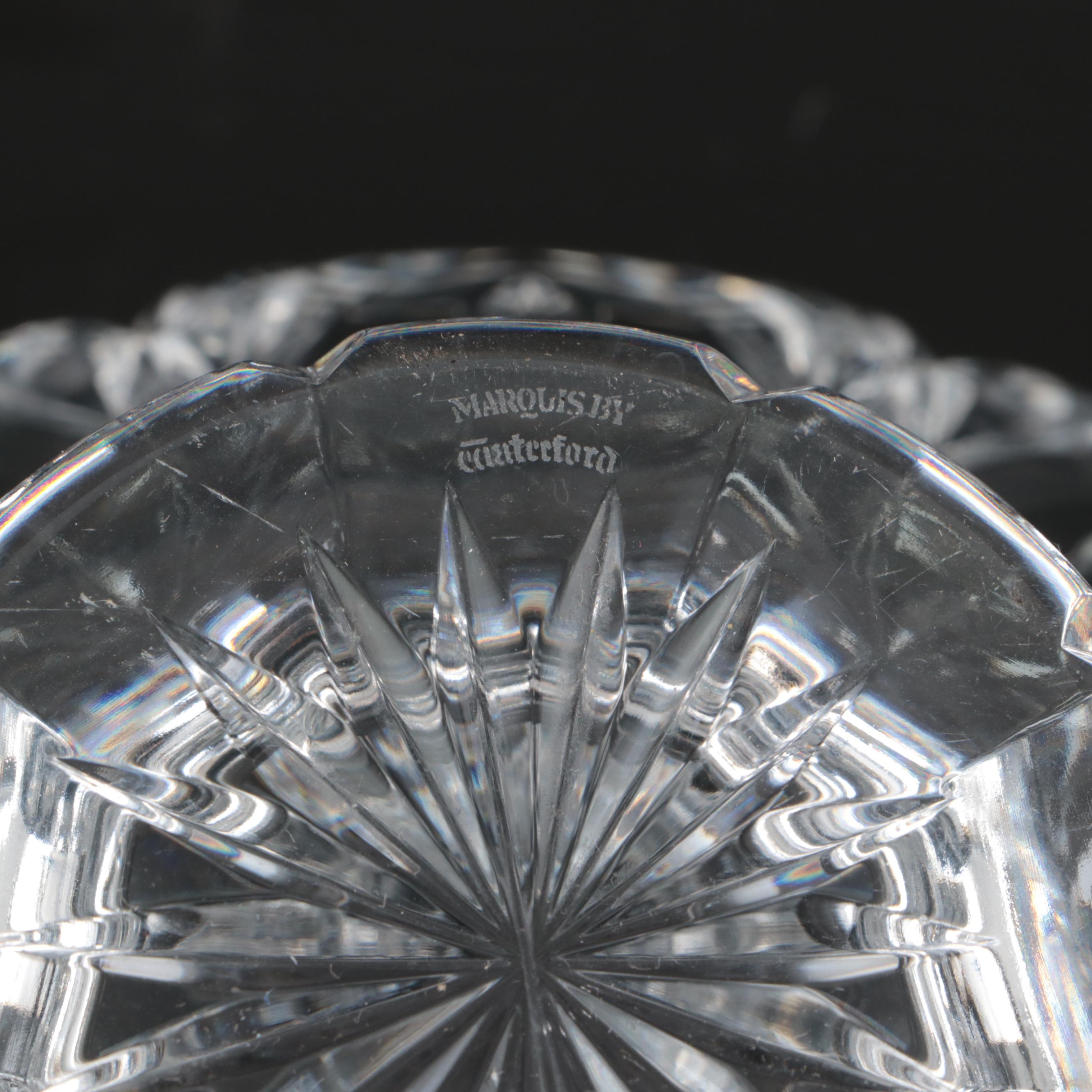 Marquis Waterford "Canterbury" and "Honor" with Rogaska "Richmond" Crystal Bowls