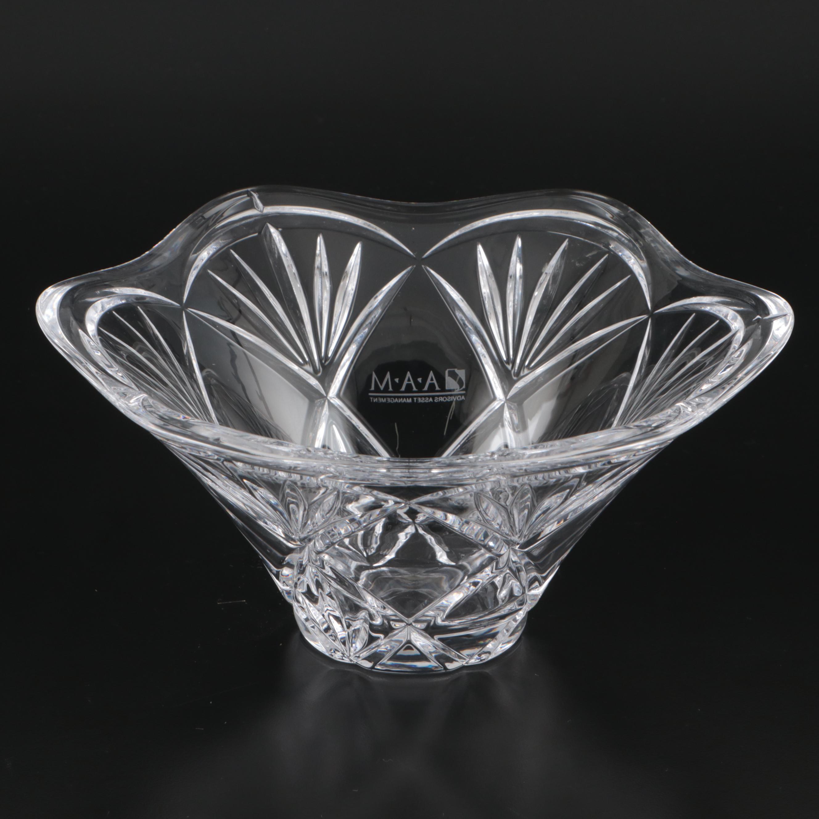 Marquis Waterford "Canterbury" and "Honor" with Rogaska "Richmond" Crystal Bowls