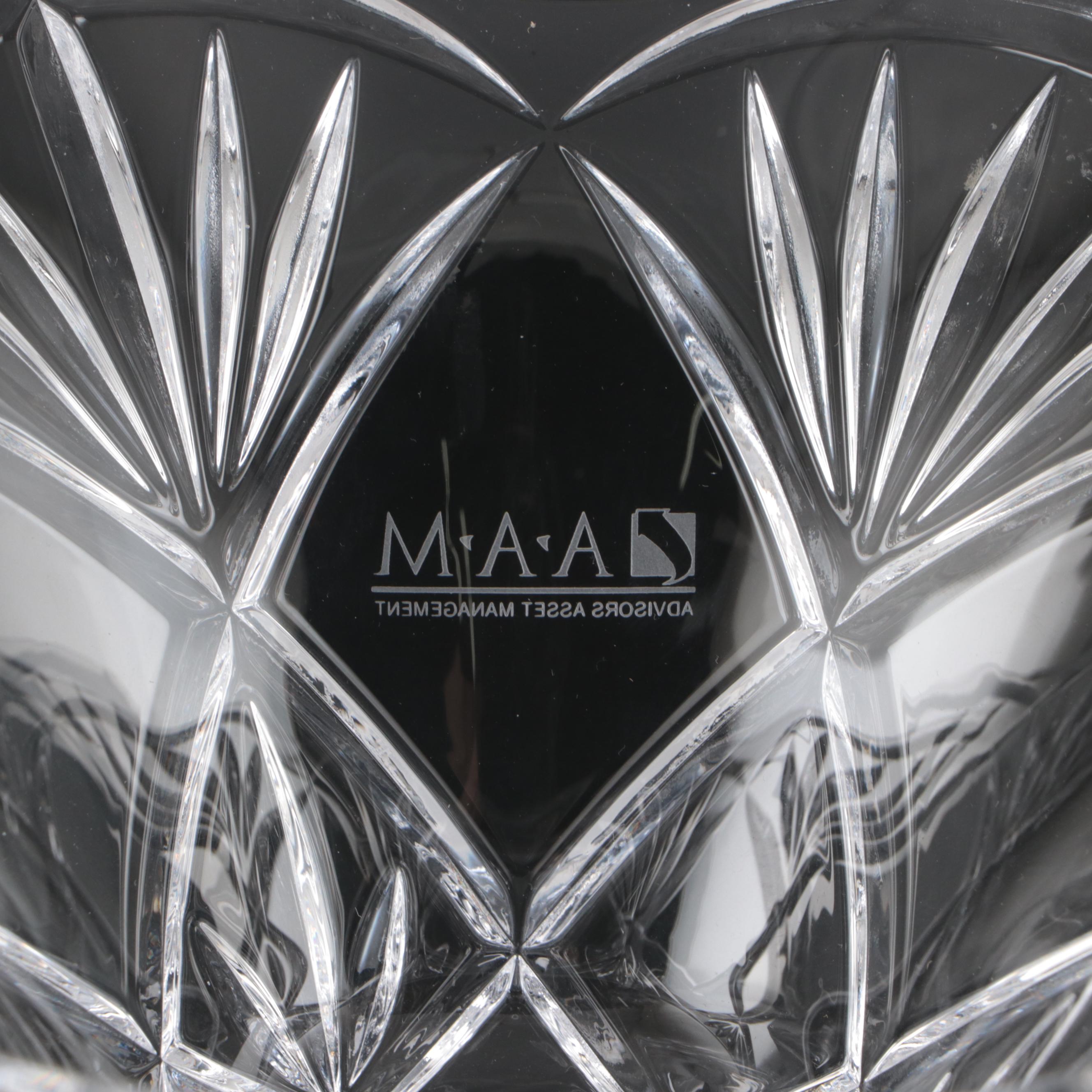 Marquis Waterford "Canterbury" and "Honor" with Rogaska "Richmond" Crystal Bowls