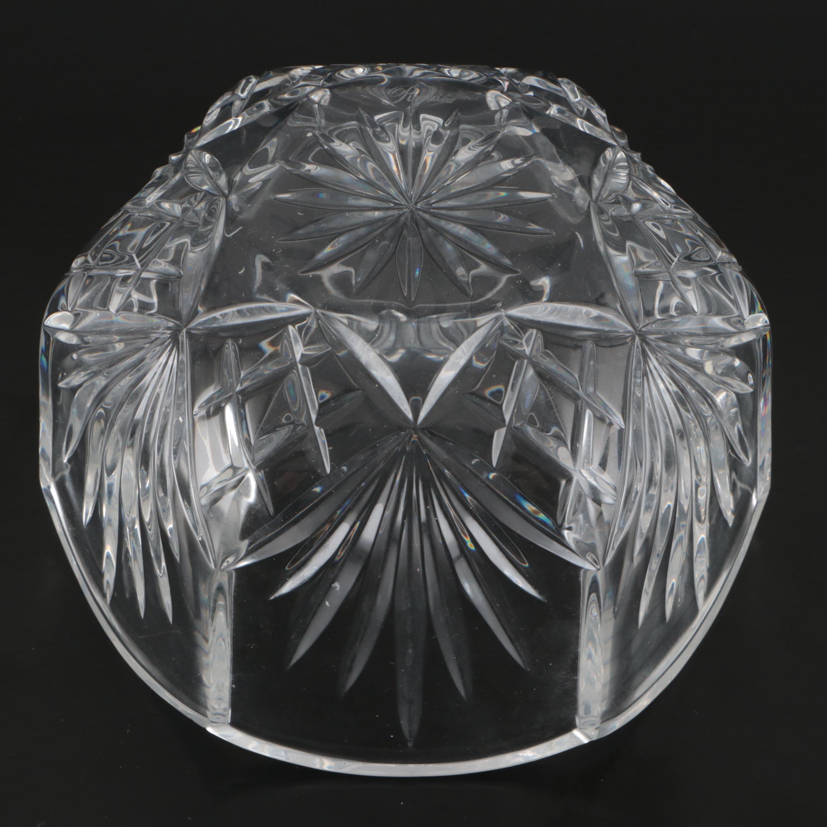 Marquis Waterford "Canterbury" and "Honor" with Rogaska "Richmond" Crystal Bowls