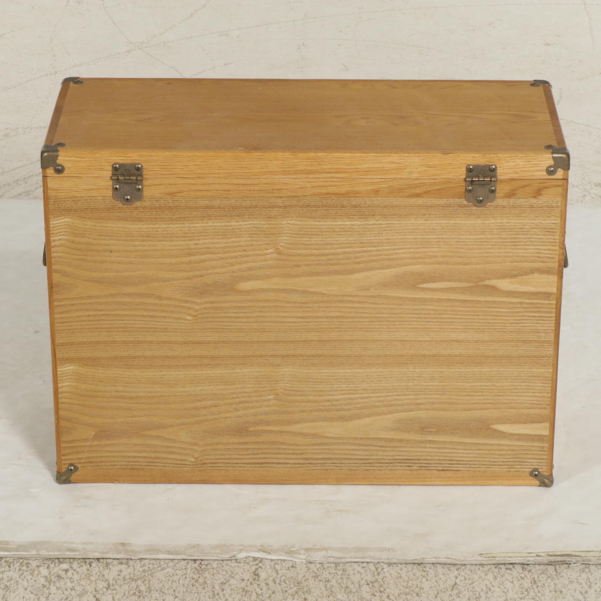Oak Tool Chest Ebth