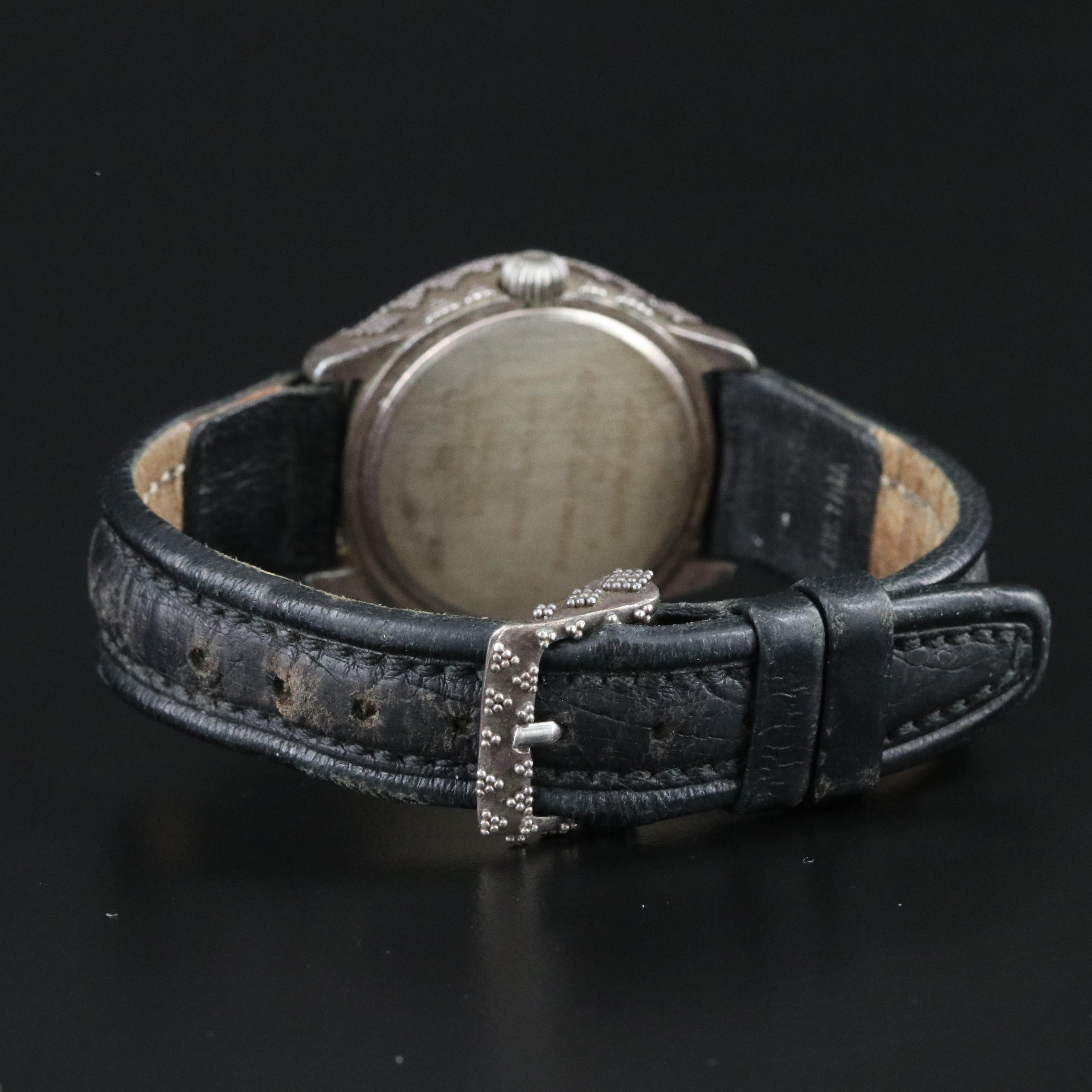 John Hardy for Alfex of Switzerland Sterling Silver Quartz Watch