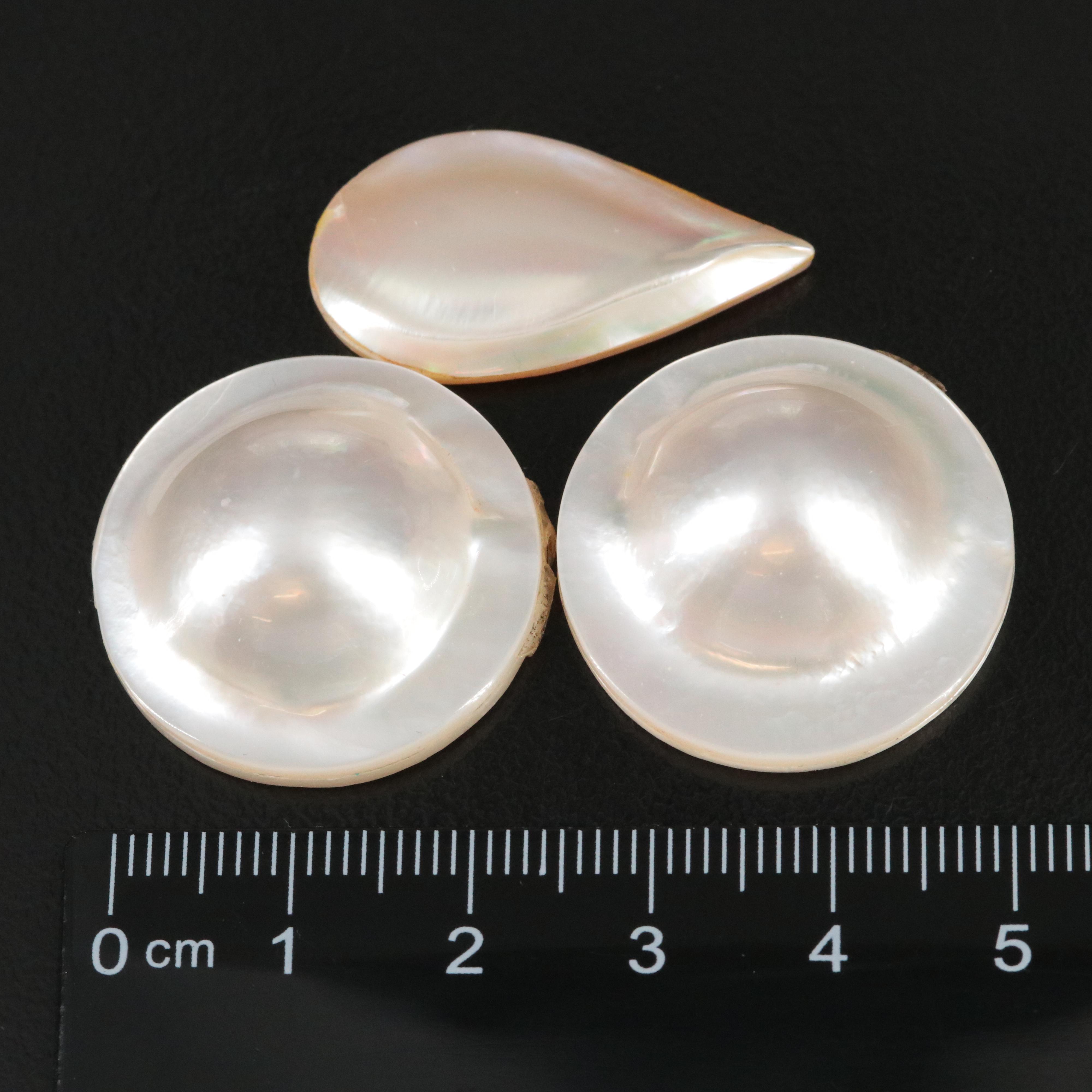 Loose Pearl and Mother-of-Pearl