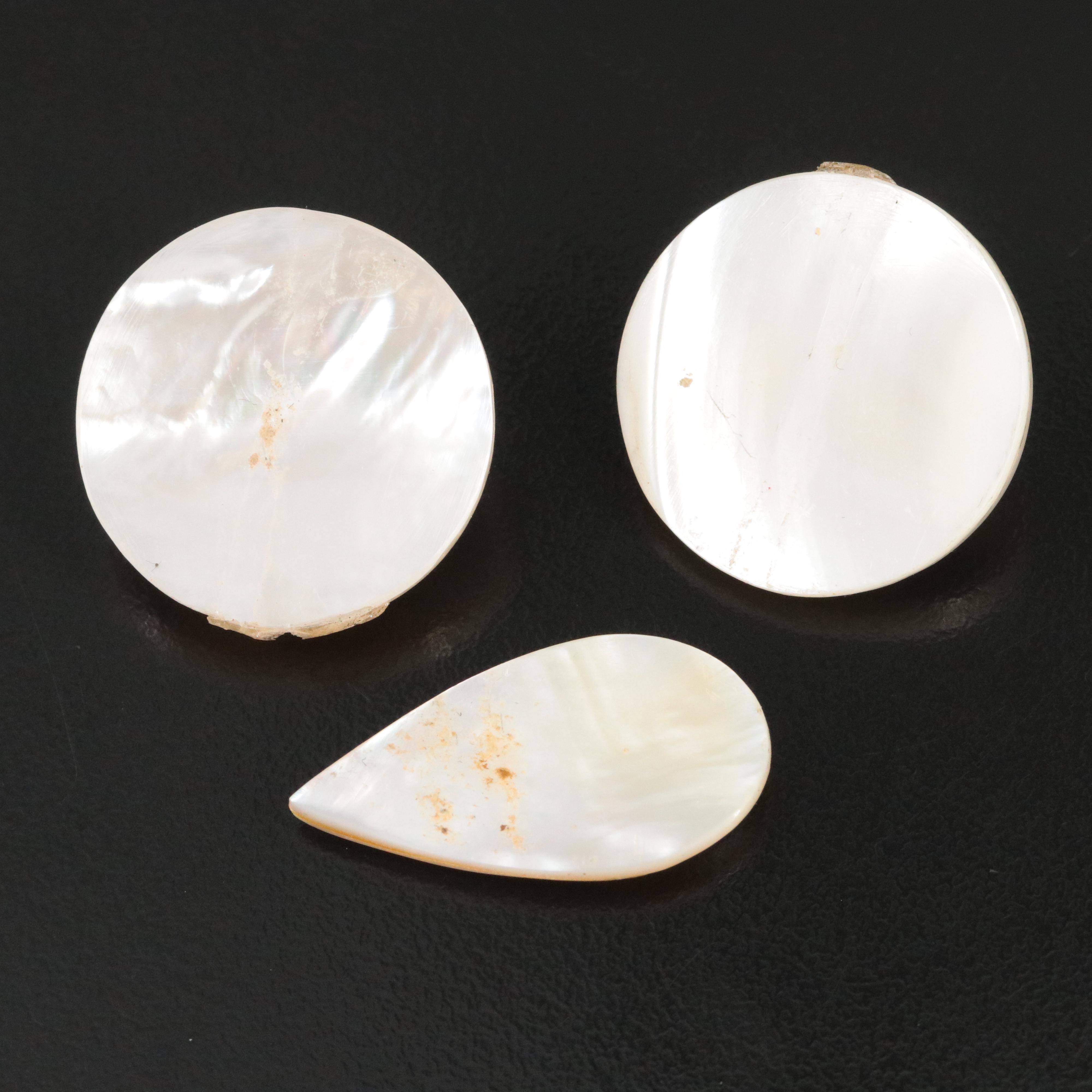 Loose Pearl and Mother-of-Pearl