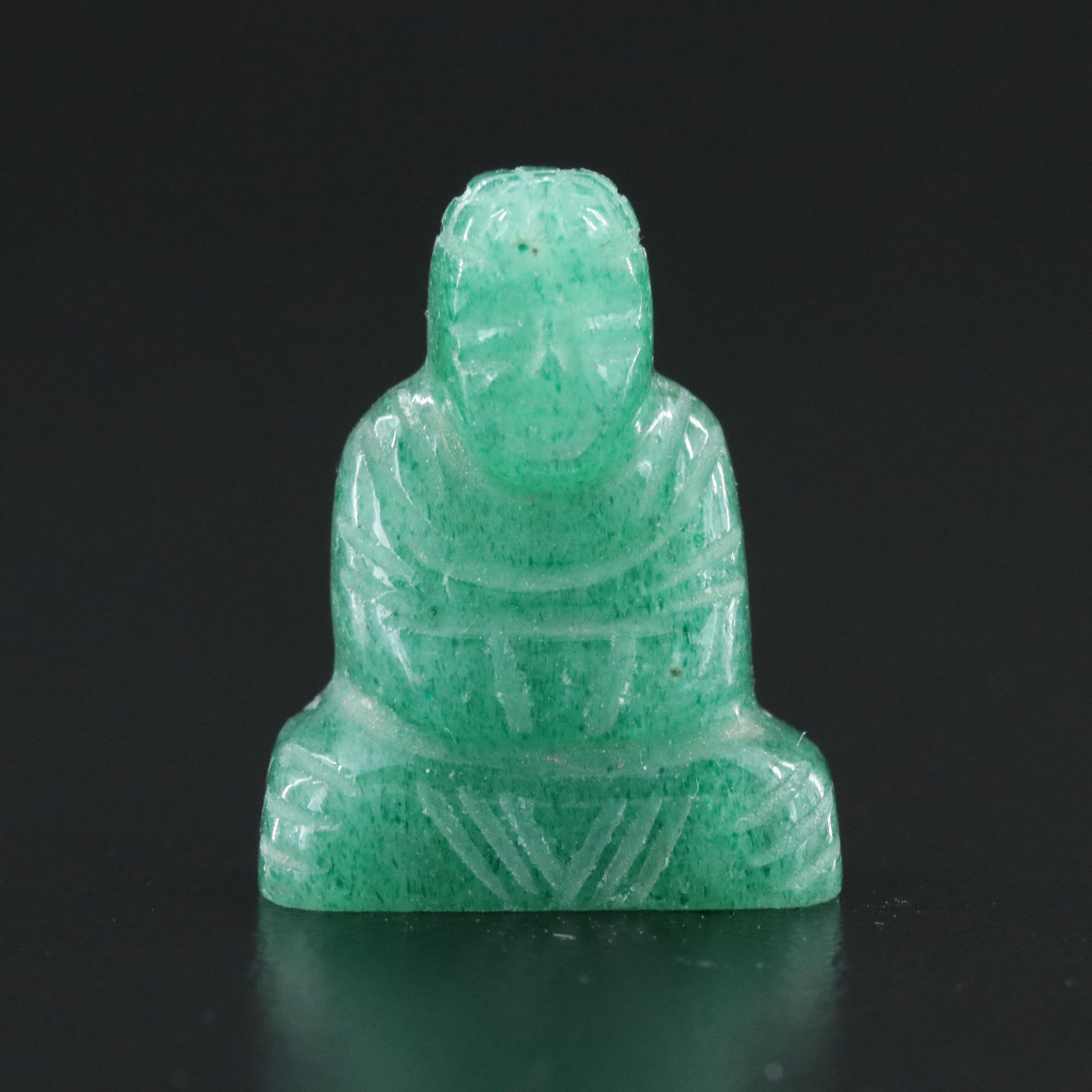 Loose 12.98 CT Aventurine Buddha