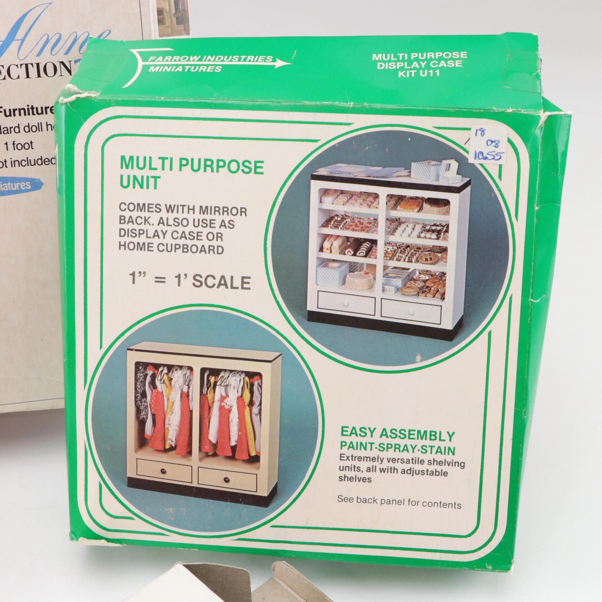 Miniature Doll House "Queen Anne Collection" & Other Kits