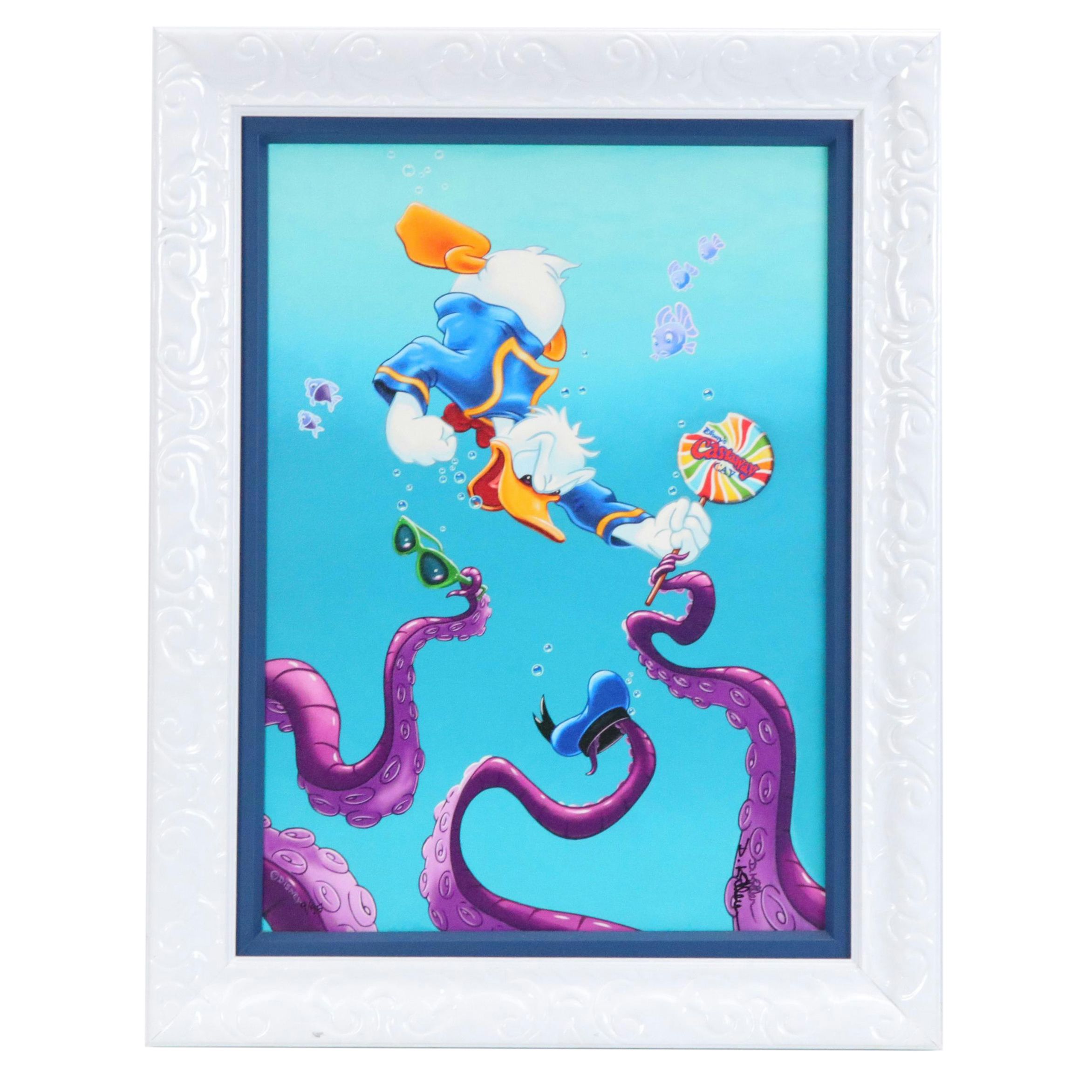 Daniel Killen for Disney Giclée "Castaway Cay's Employee of the Month"