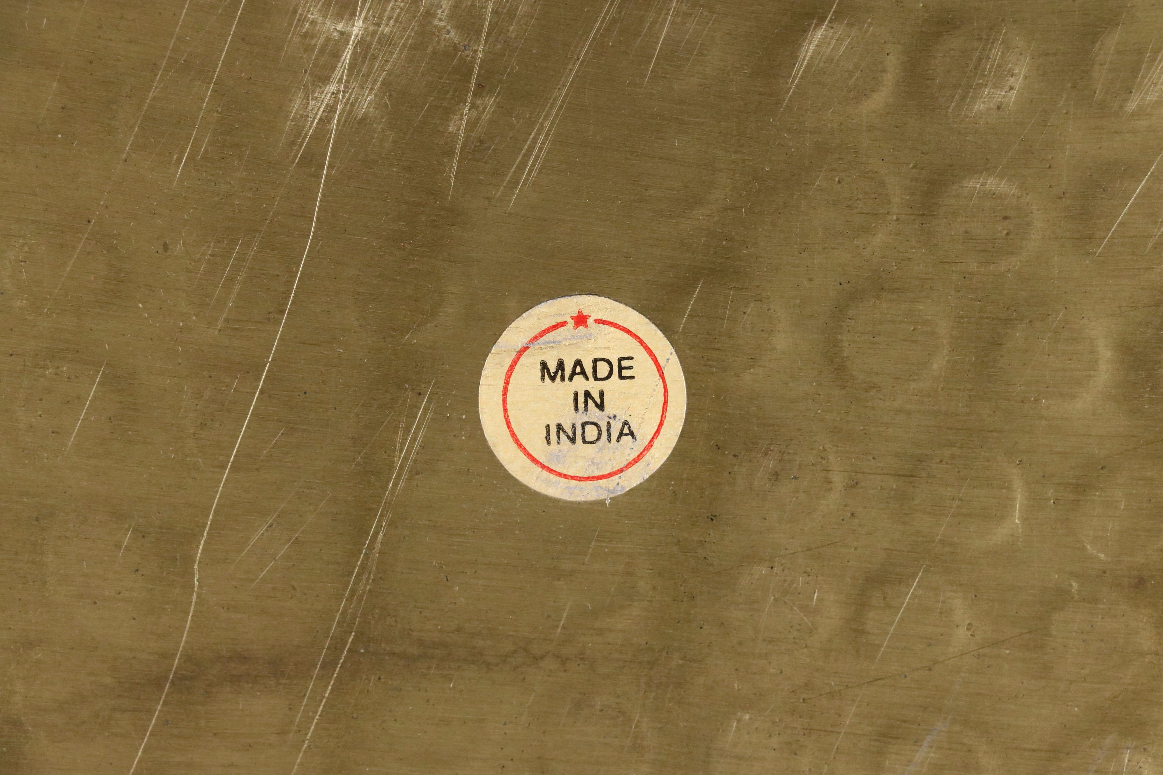 Supreme Cutlery by Towle Gold Finished Stainless Steel Flatware with Brass Tray